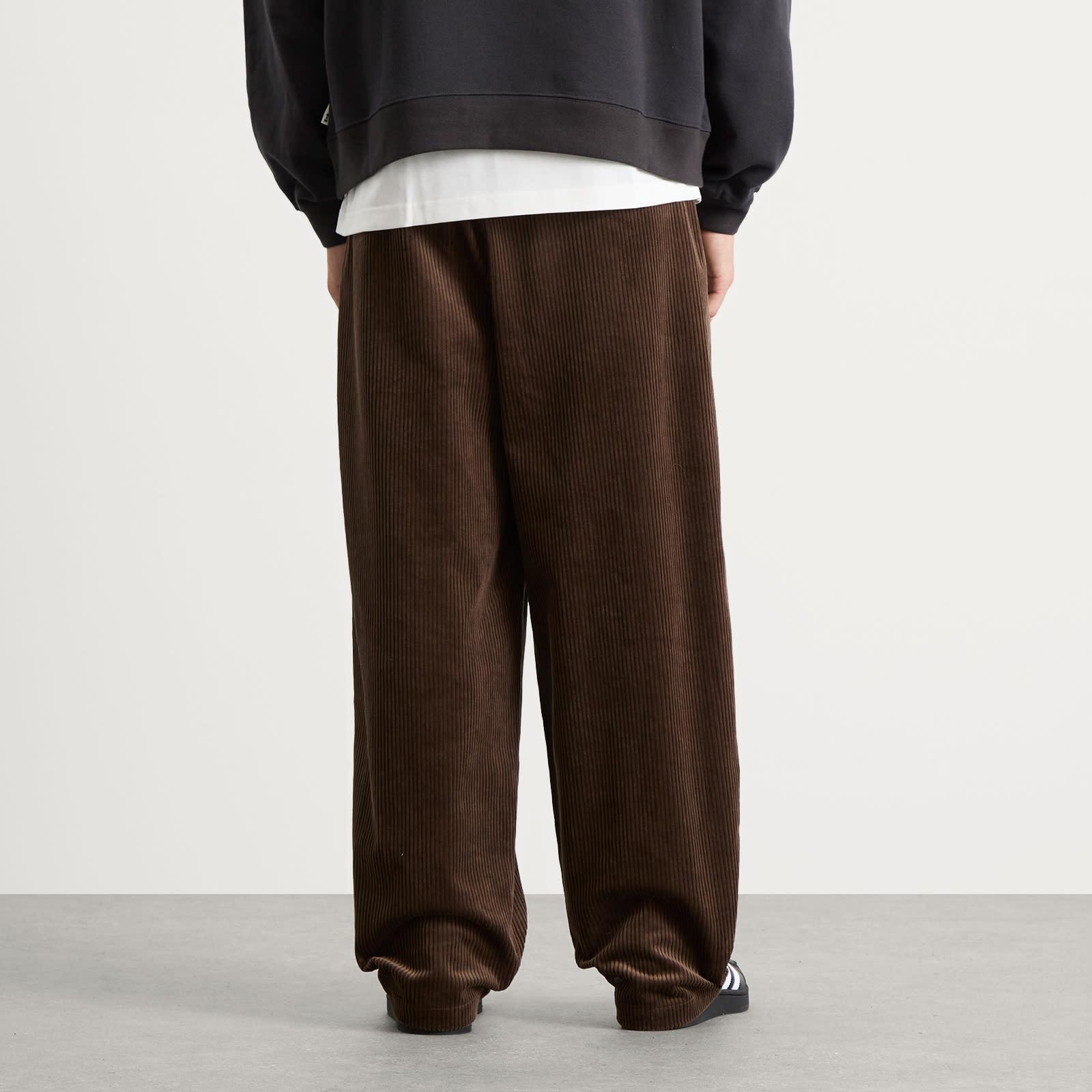 TTT MSW Corduroy 2-Tuck Trousers in Brown for Men | Lyst Australia