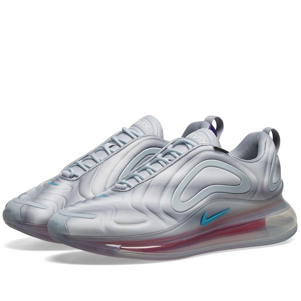 nike air max 720 trainers in grey