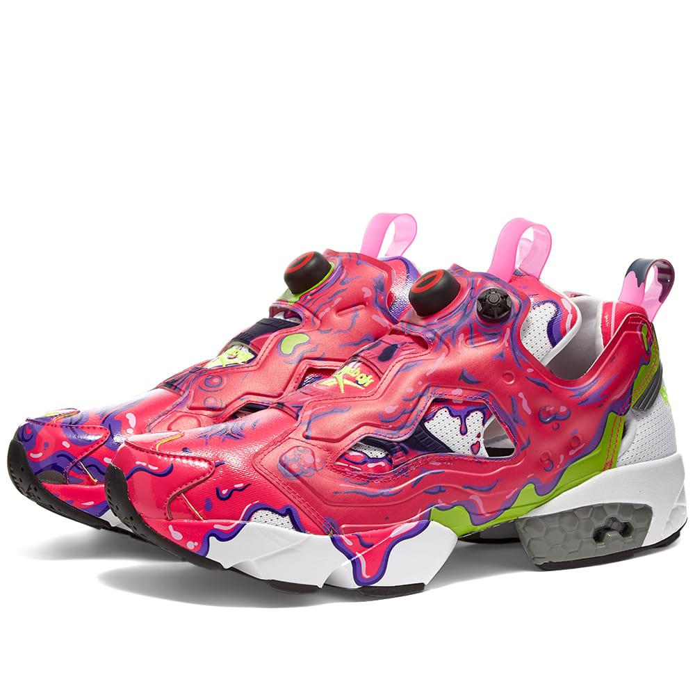 Reebok X Ghostbusters Instapump Fury Mu Sneakers in Pink for Men | Lyst