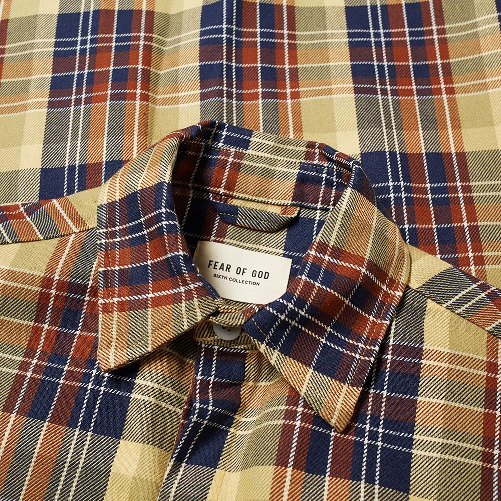 fear of god flannel jacket