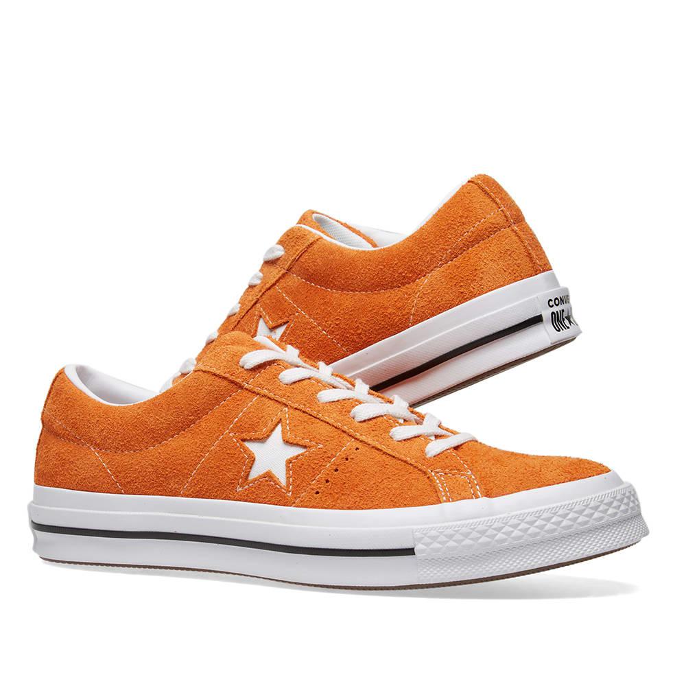 orange one star converse