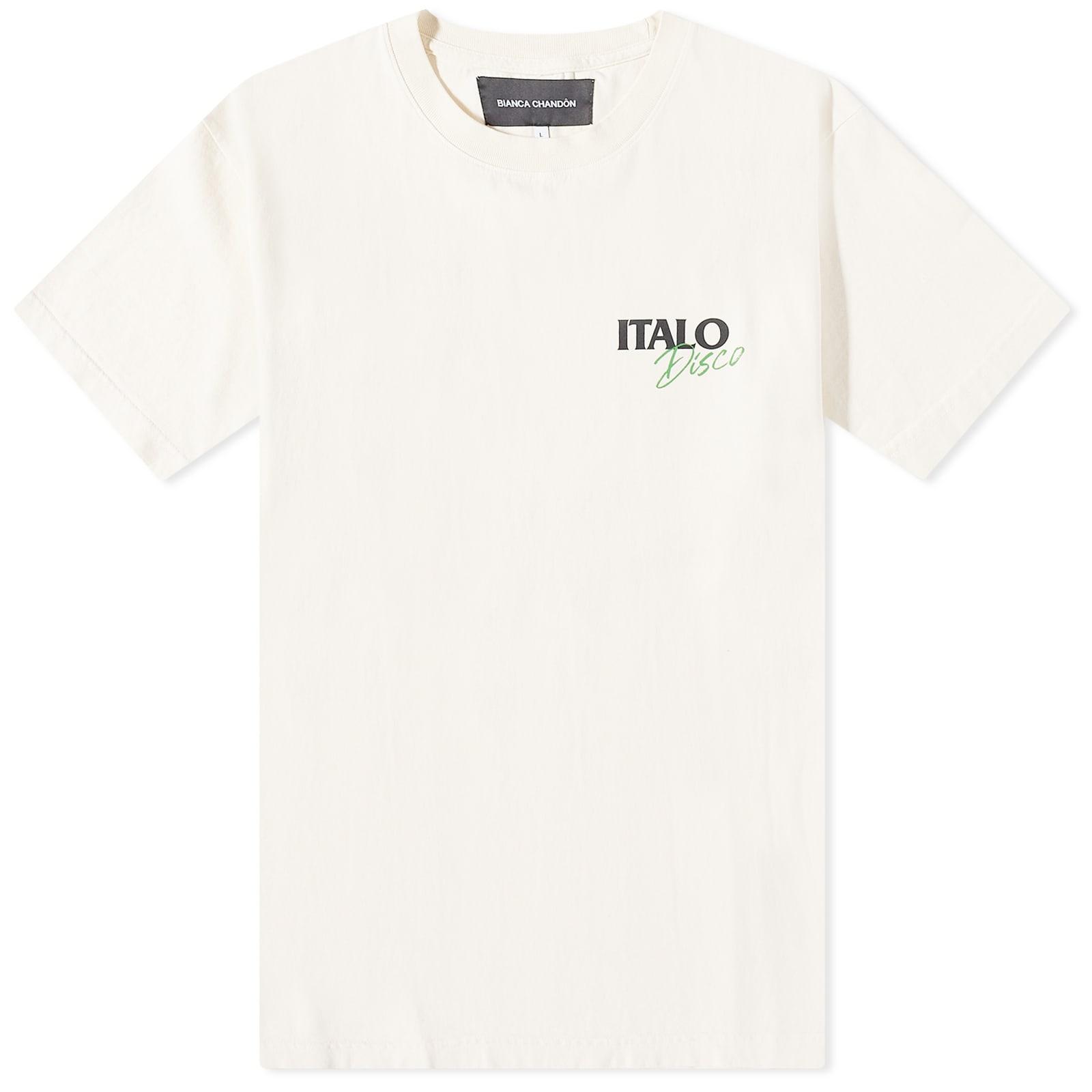 Bianca Chandon Italo Disco T-shirt in White for Men | Lyst