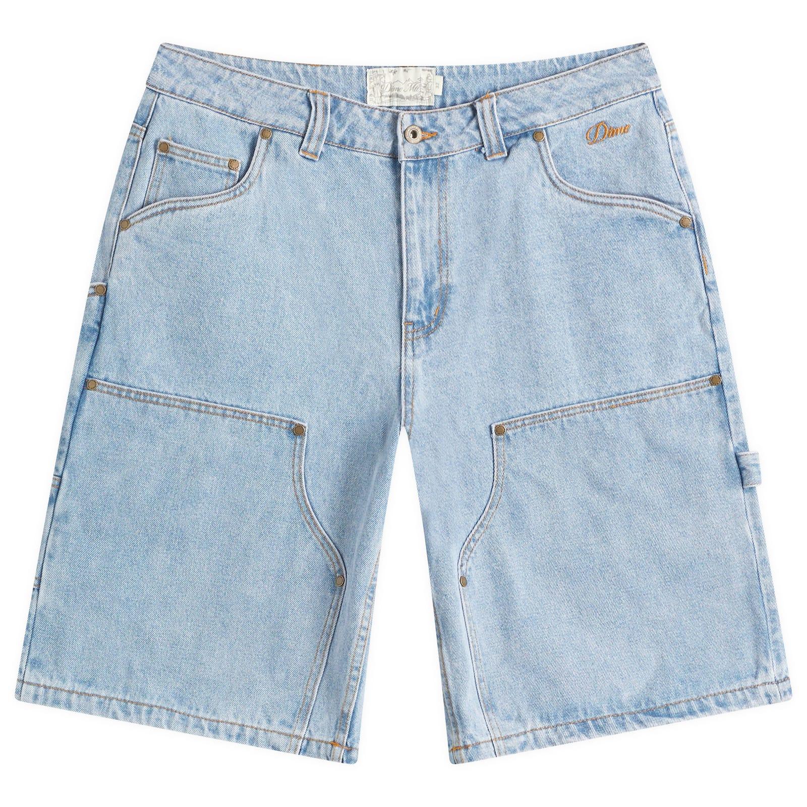 【DIME】 PLEATED DENIM SHORTS / BLUE WASHED Pleated Denim Shorts – Dime