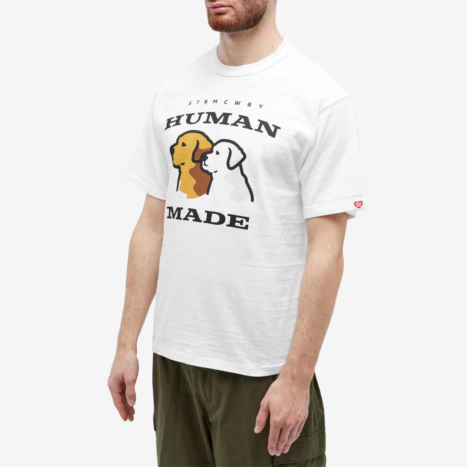 Human Made Dogs T-shirt in White for Men | Lyst