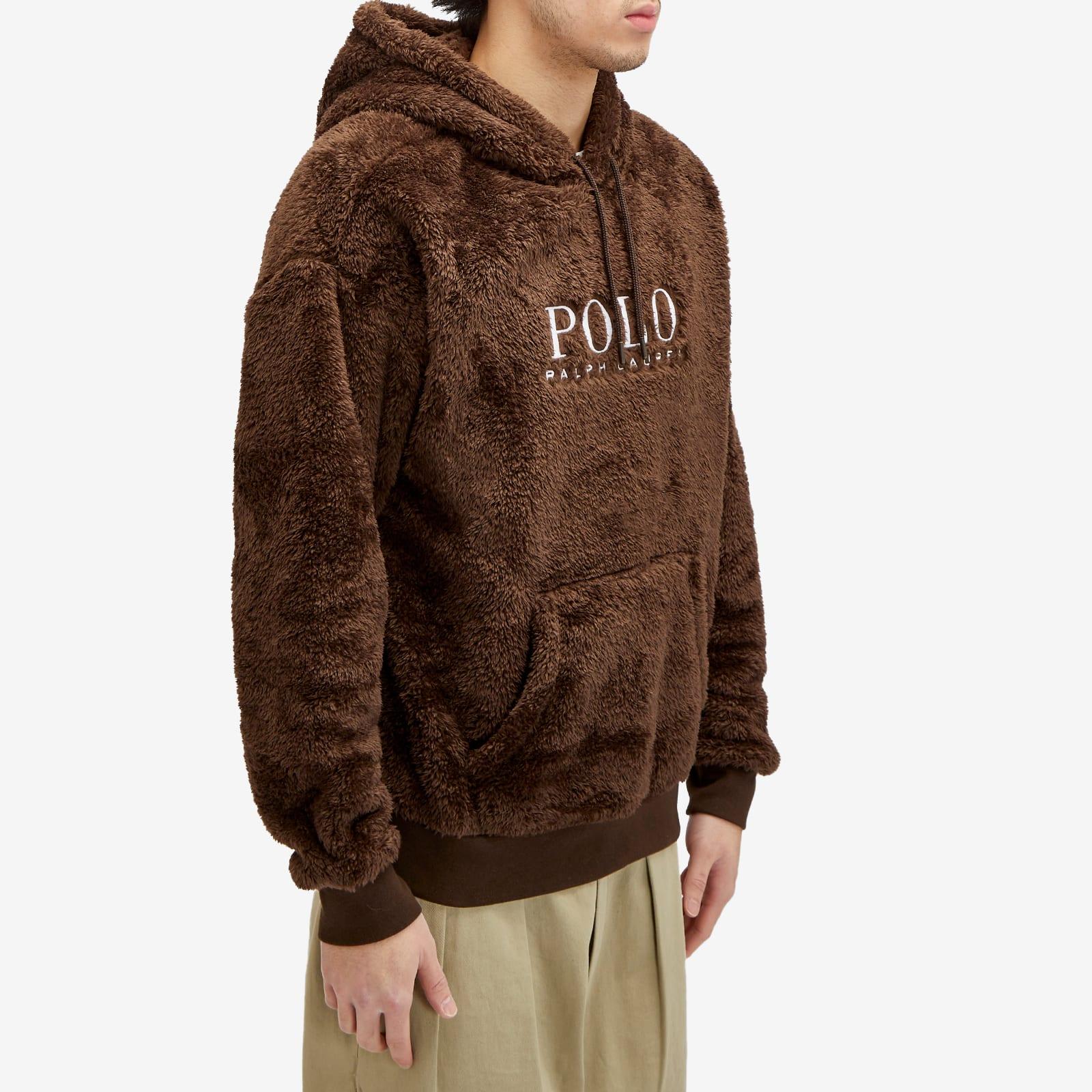 Ralph lauren fluffy hoodie new arrivals