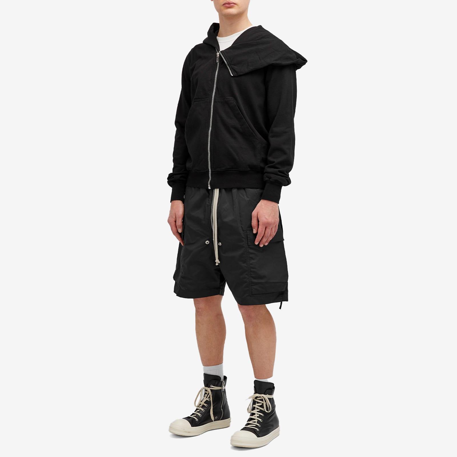 Rick Owens Cotton Nylon Cargo Bela Shorts in Black for Men | Lyst UK