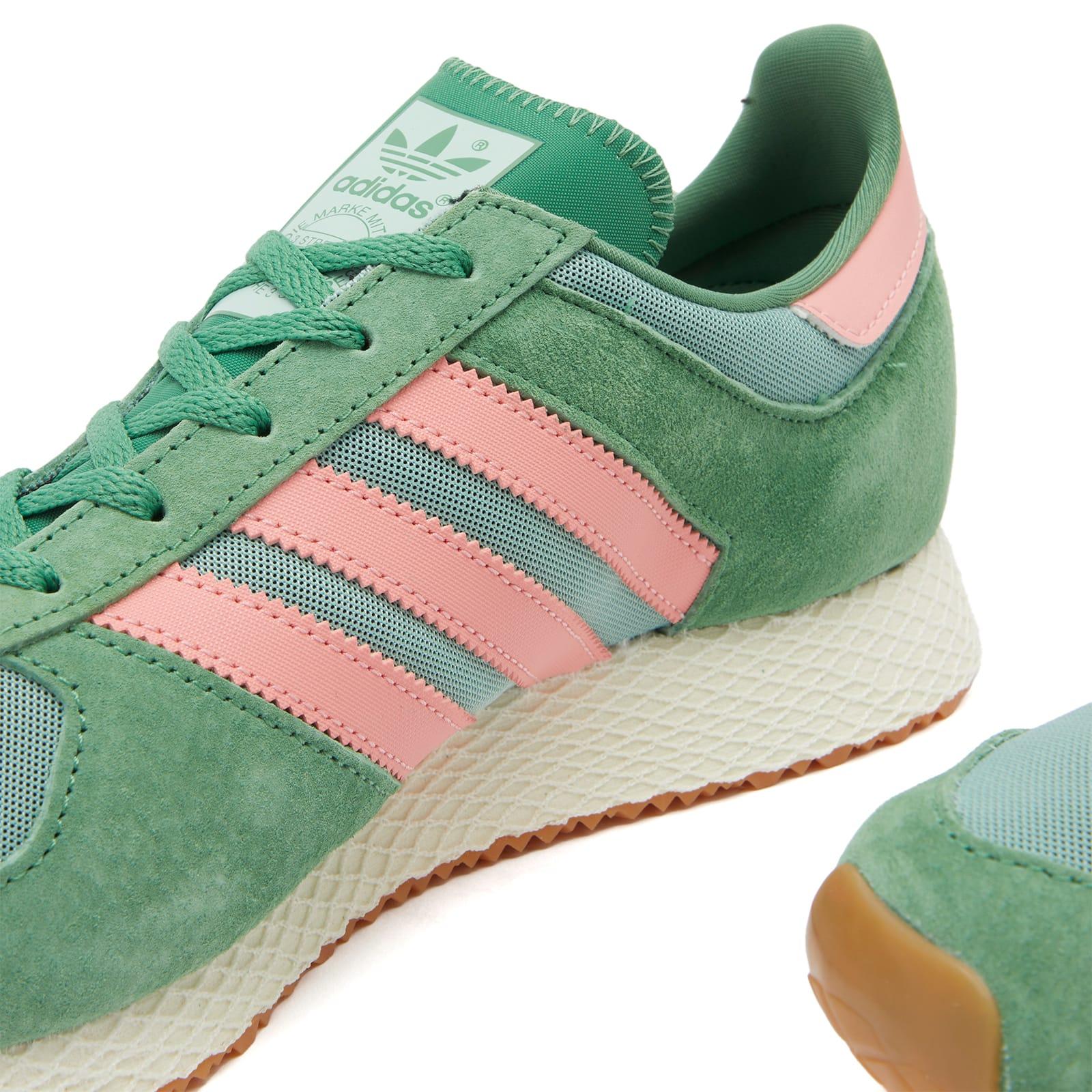 スニーカー adidas Atlanta Deep Green adidas Atlanta Womens Fashion Sneakers in Dark Green - 6 US