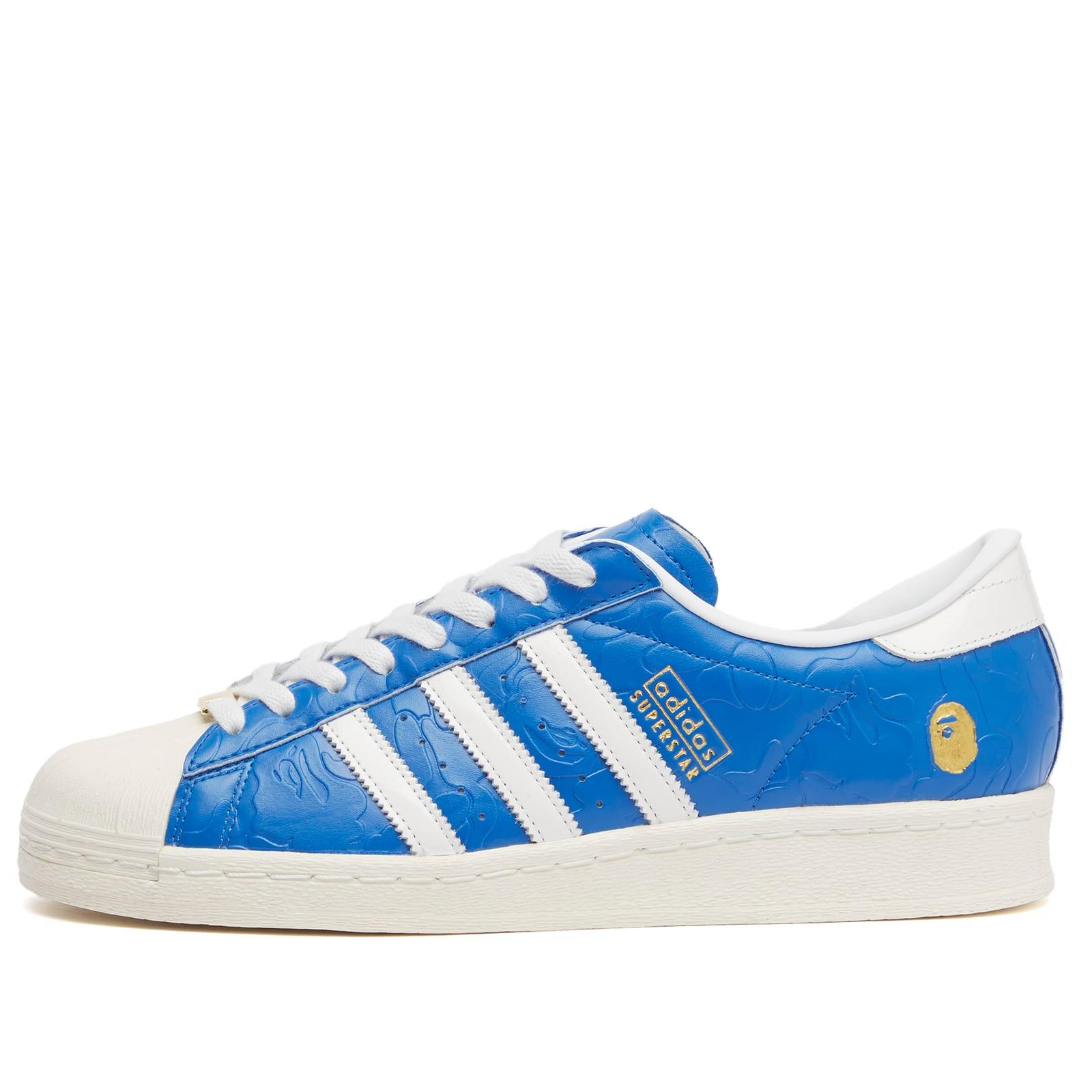 adidas X Bape Superstar Vintage Sneaker in Blue | Lyst