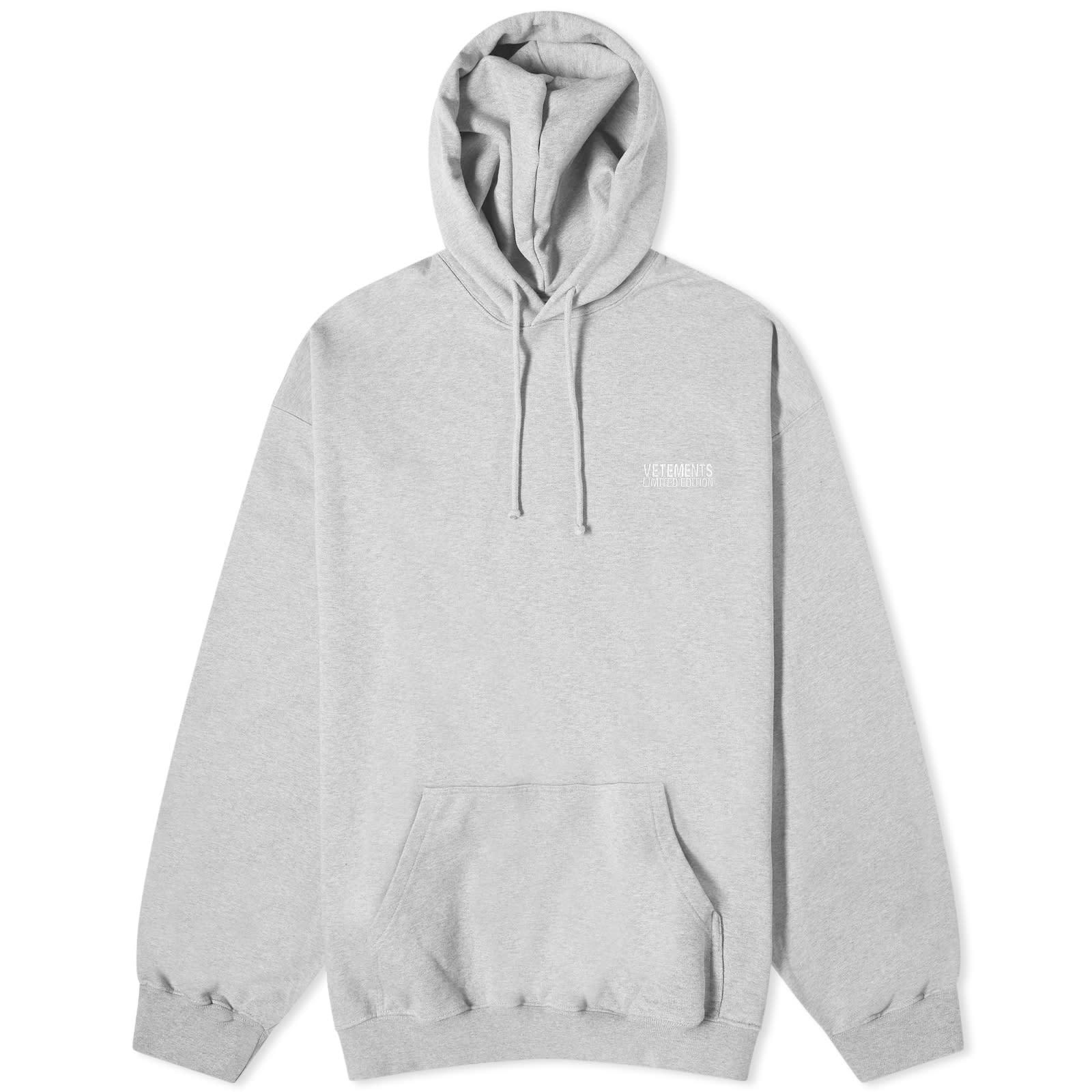 Vetements deals embroidered hoodie