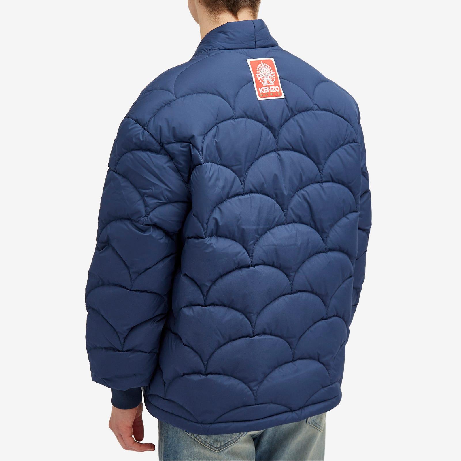 KENZO Kimono Down Jacket in Blue for Men | Lyst