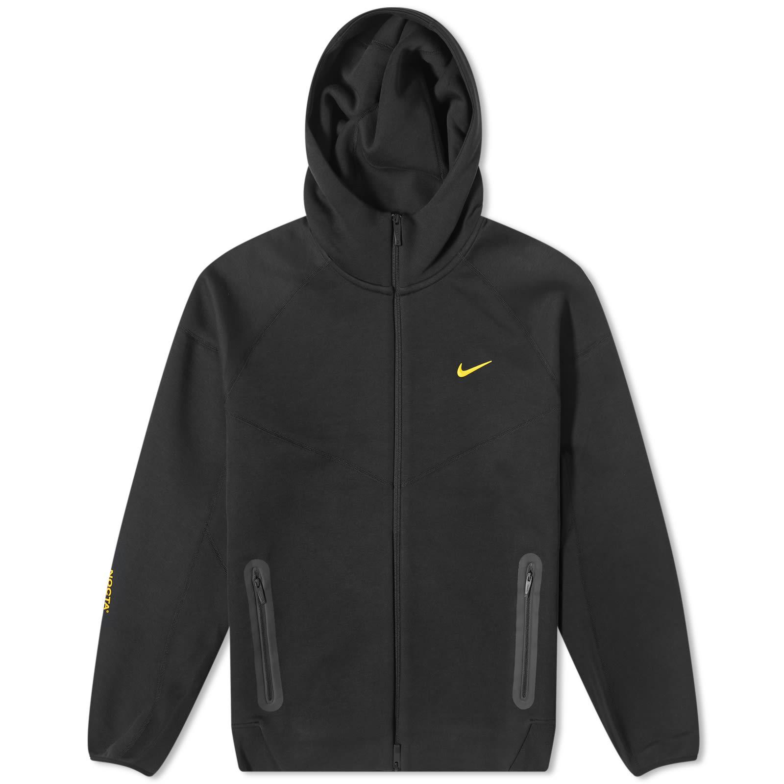 Nike X Nocta Tech Fleece Full Zip Hoody in Black for Men | Lyst
