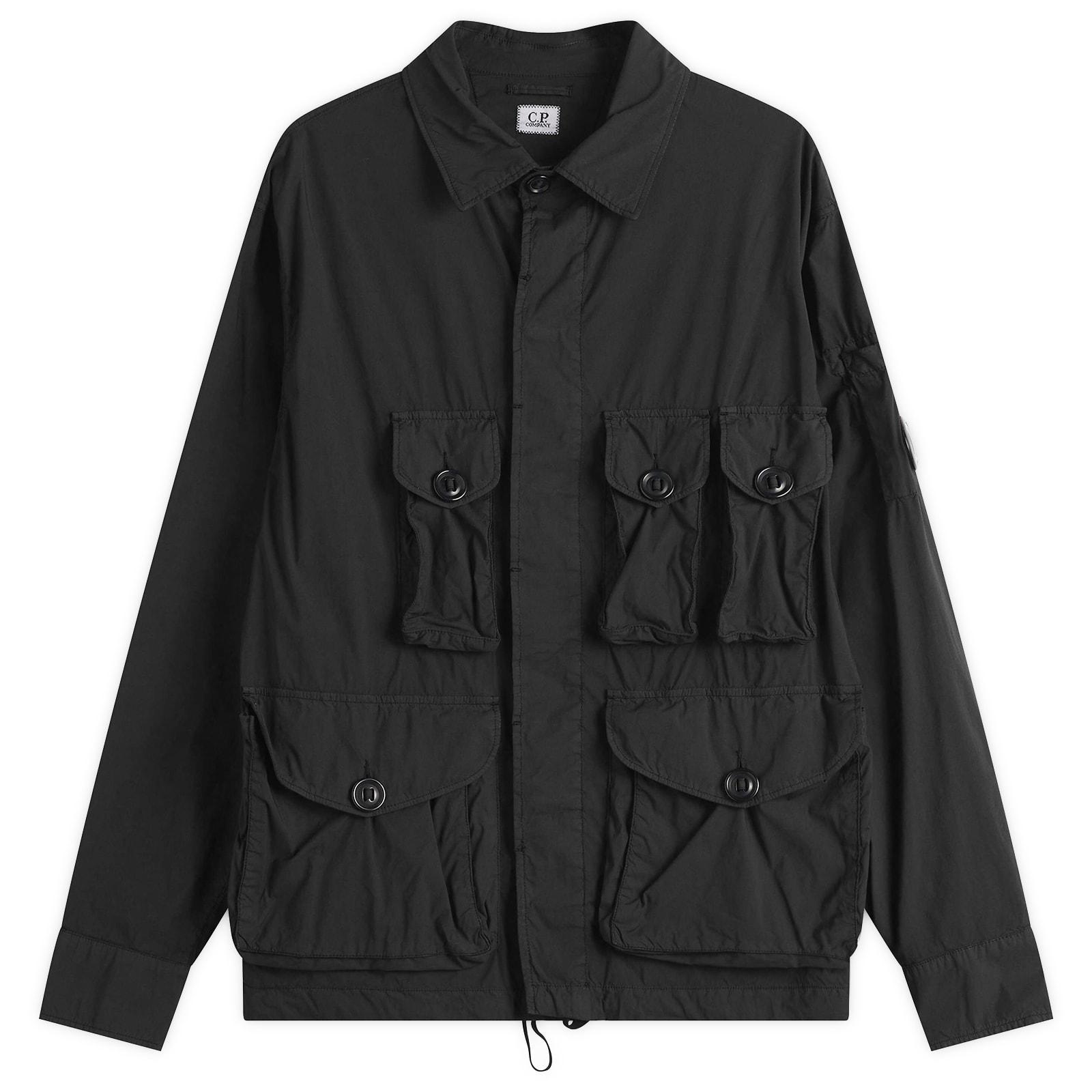 00s C.P. COMPANY Shirts Jaket ポケット付 C.P. Company Multi Pocket Shirt Jacket in Black for Men | Lyst