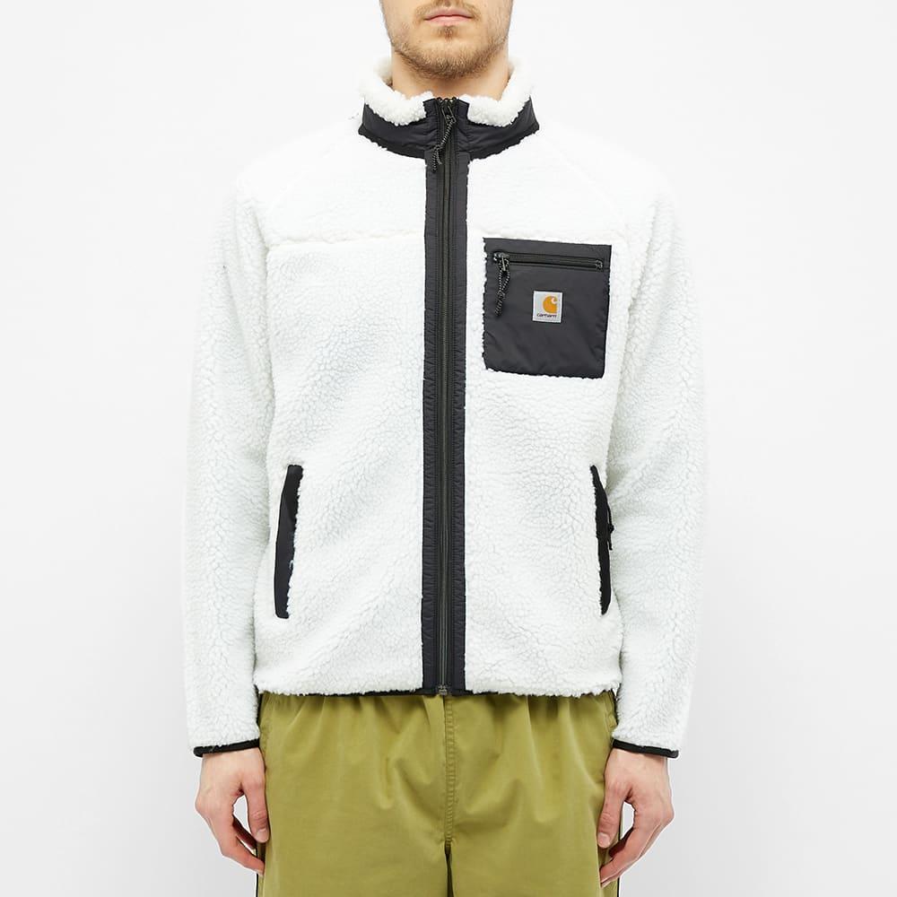 Carhartt WIP Fleece Prentis Faux-fur Jacket in White for Men | Lyst