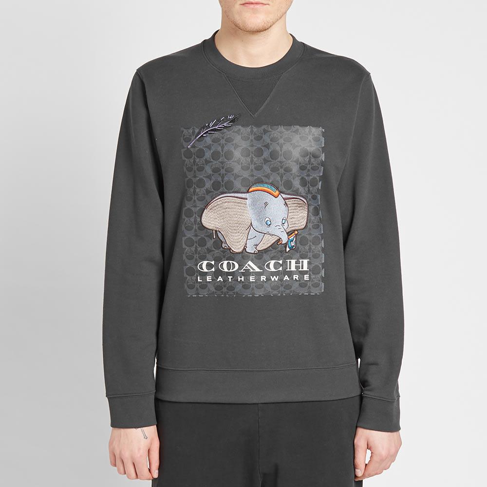 COACH X Disney Dumbo Crew Sweat in Black for Men | Lyst Australia