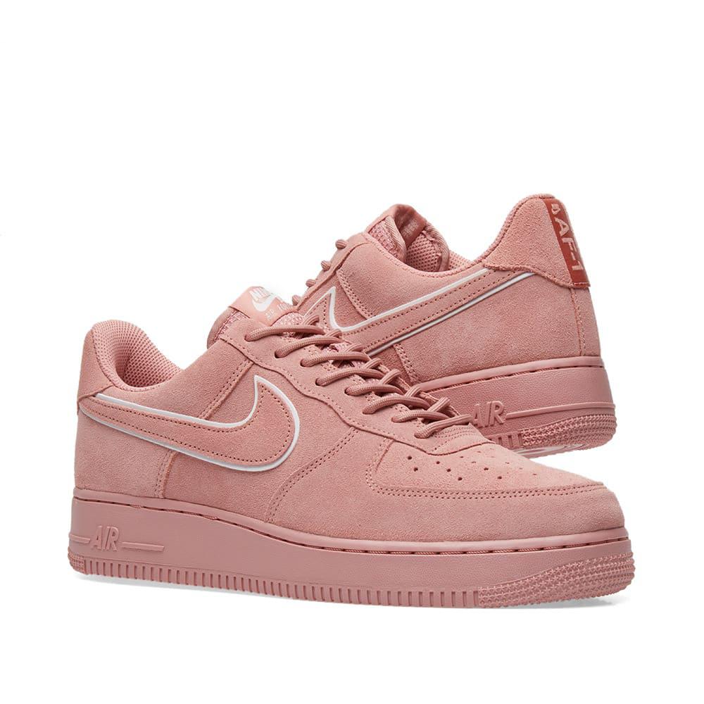 Nike Air Force 1 &#39;07 Lv8 Suede in Pink - Lyst
