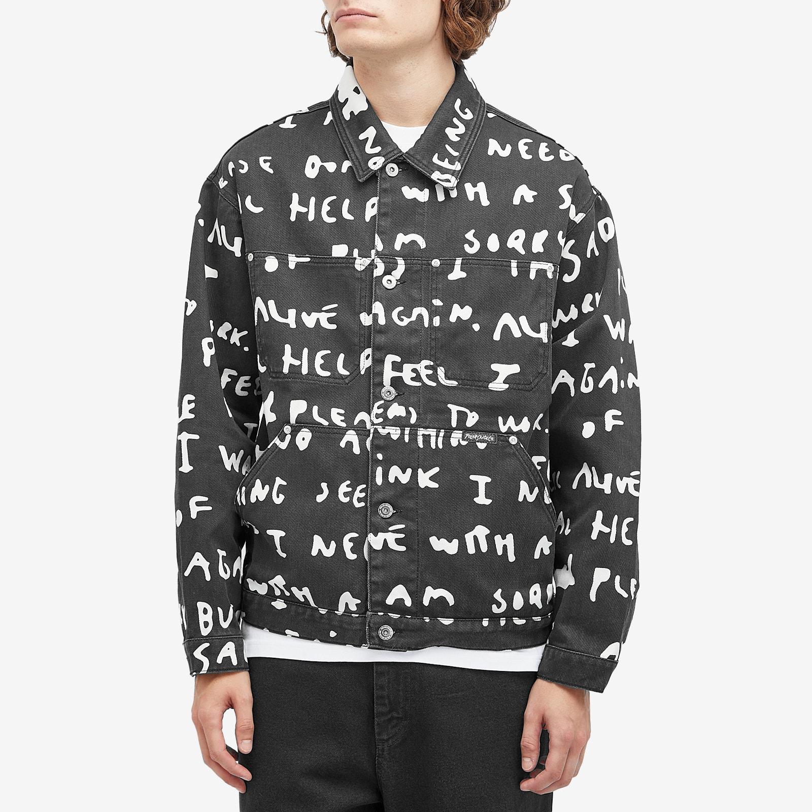 POLAR SKATE Sad Notes Patrik Jacket in Black for Men | Lyst Australia