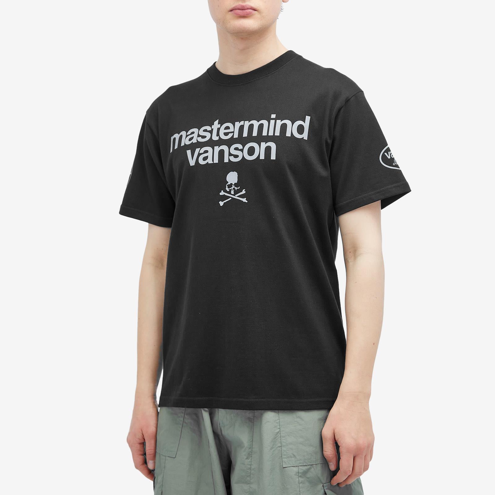 MASTERMIND WORLD X Vanson T-Shirt in Black for Men | Lyst