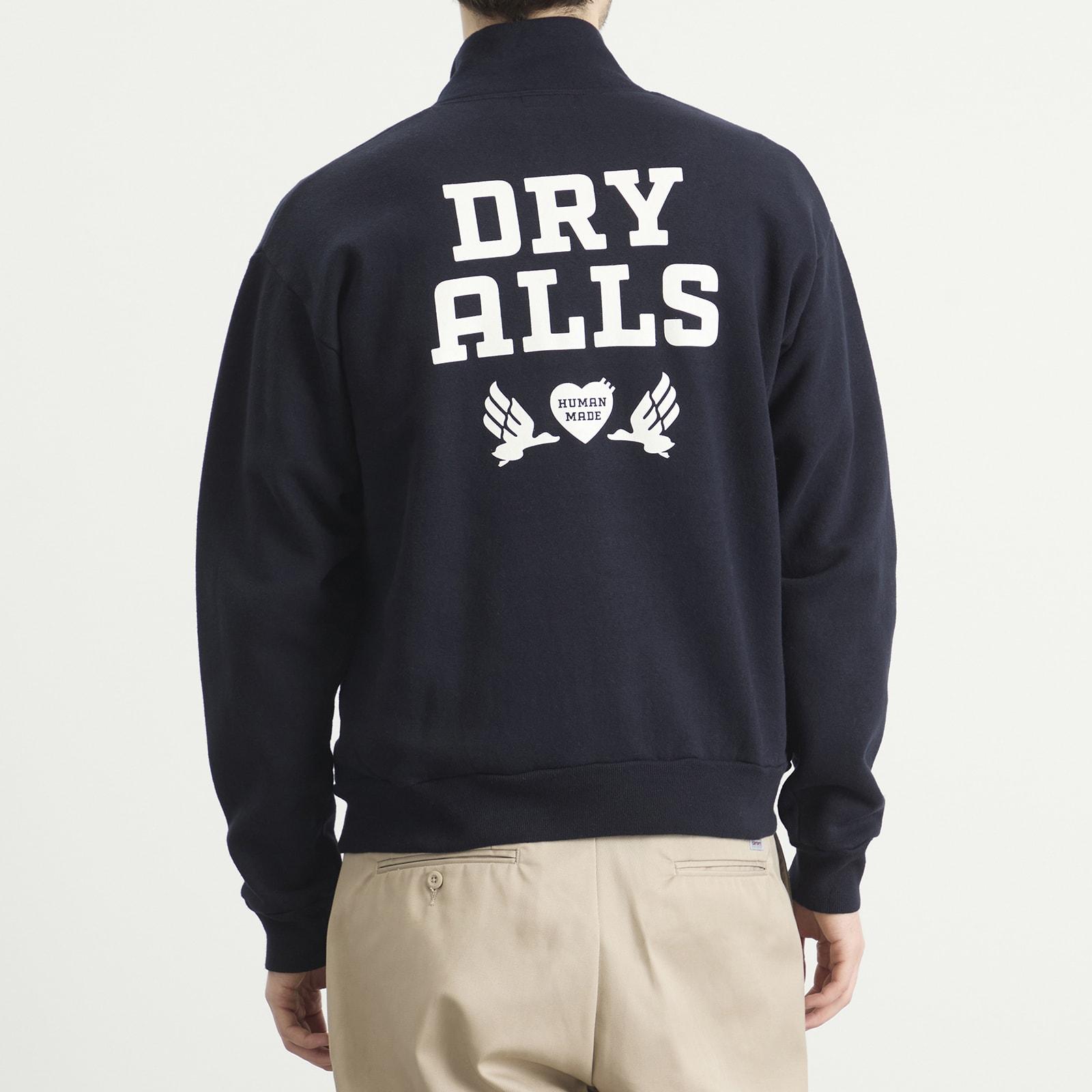 Human Made Half-Zip Sweatshirt in Blue for Men | Lyst