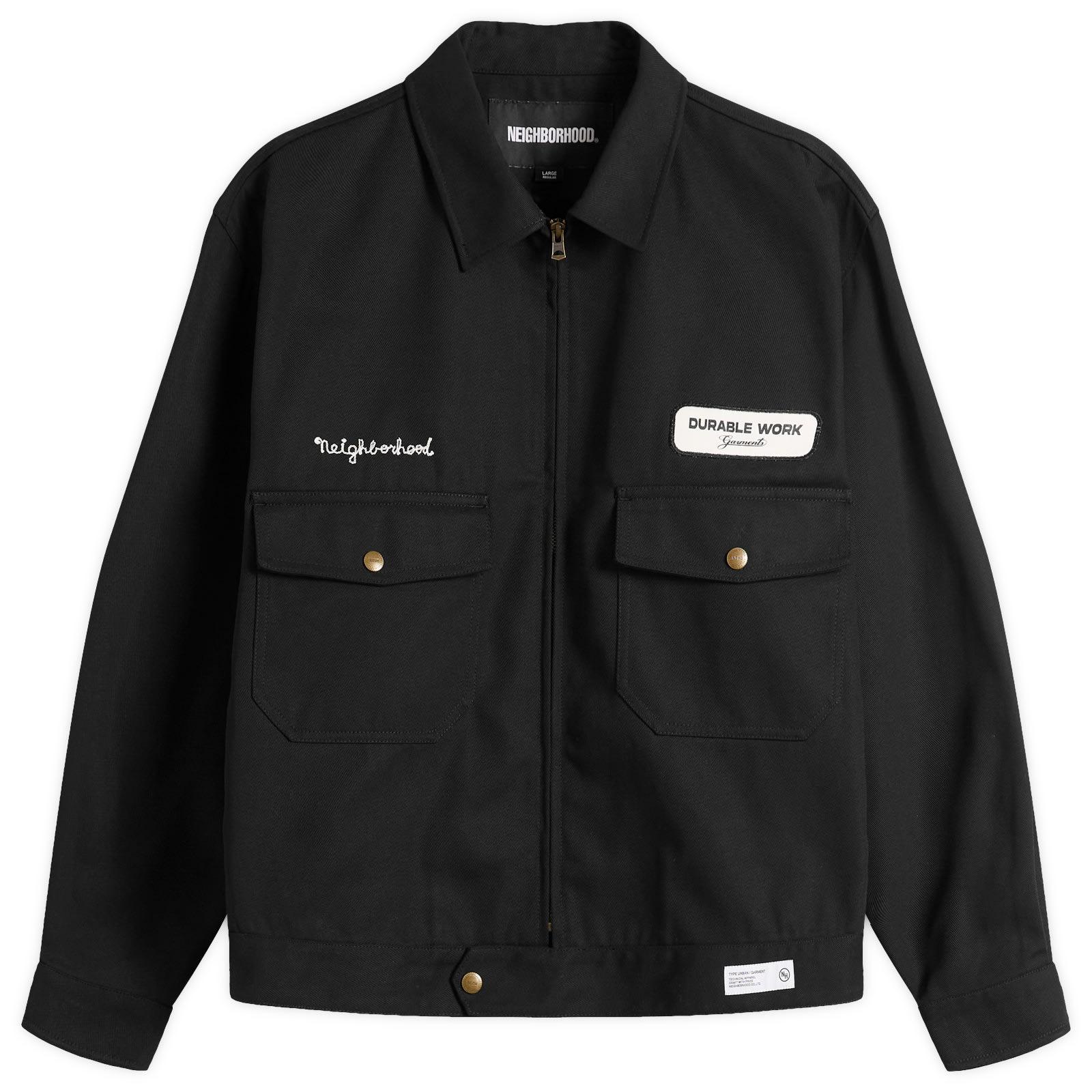 Neighborhood Zip Work Jacket in Black for Men | Lyst