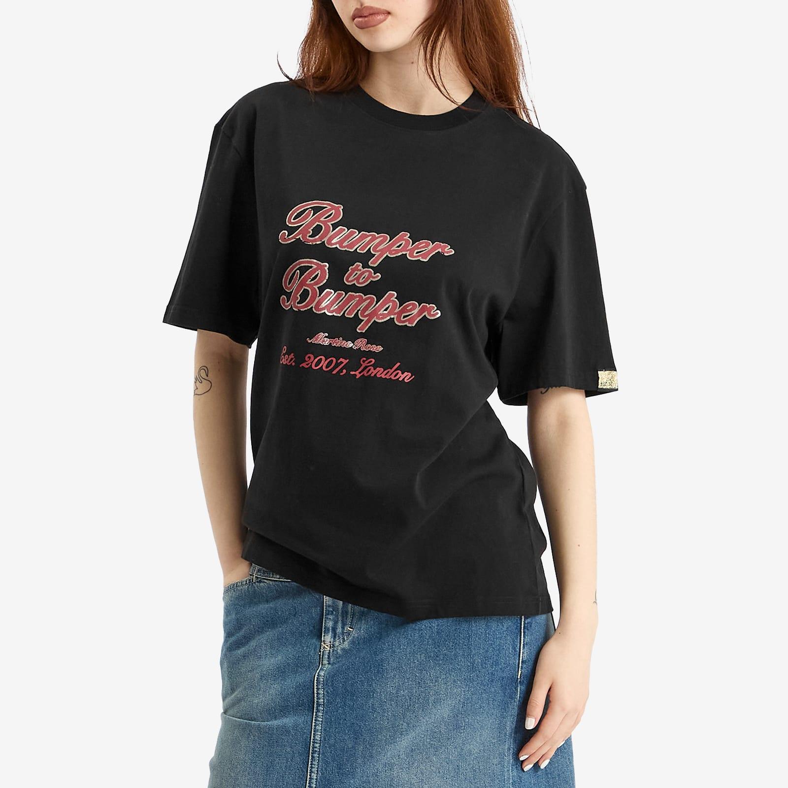 Martine Rose Bumper To Bumper T-Shirt in Black | Lyst UK