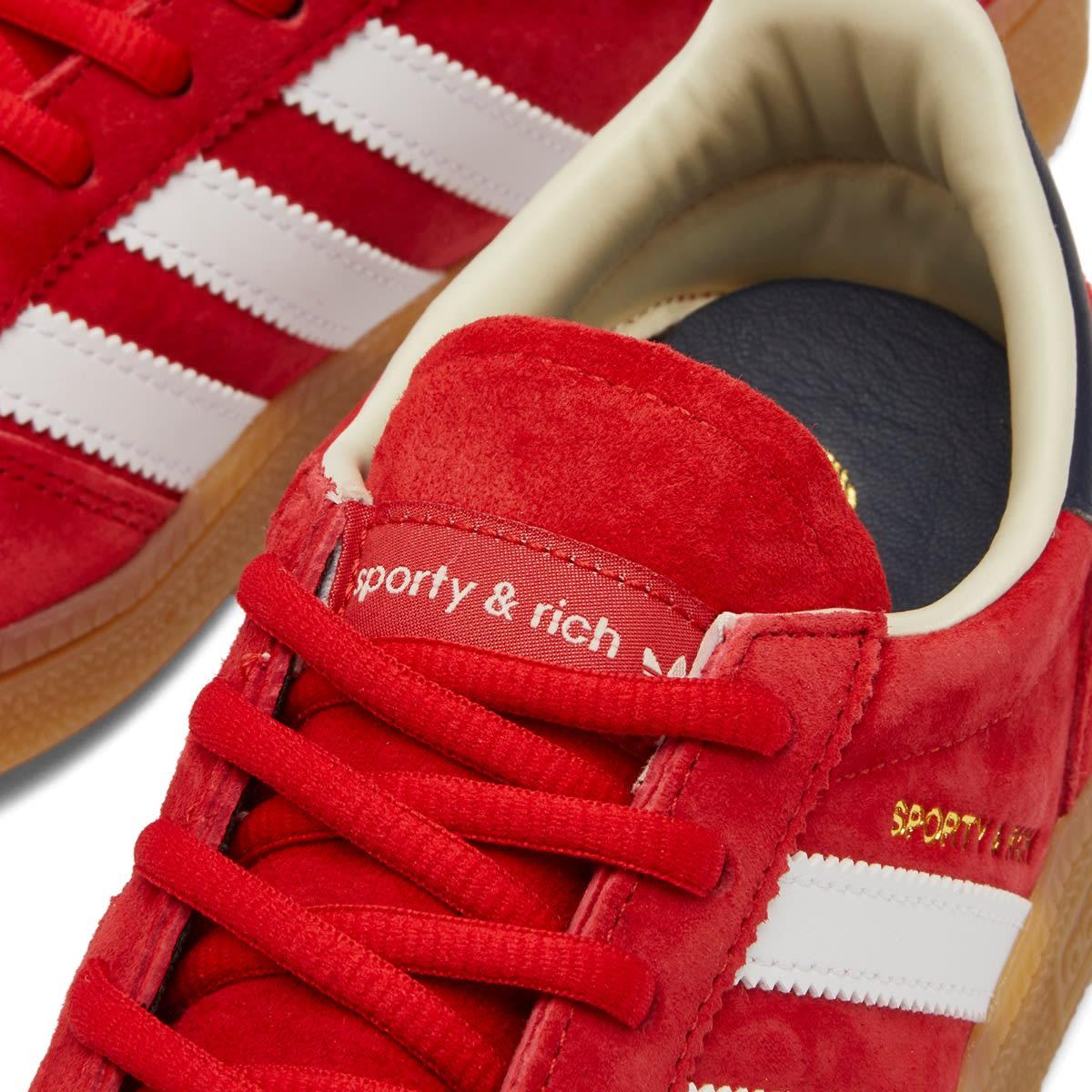 【Adidas x Sporty & Rich】 Handball Spezial Shadow Red Adidas x Sporty & Rich Handball Spezial 