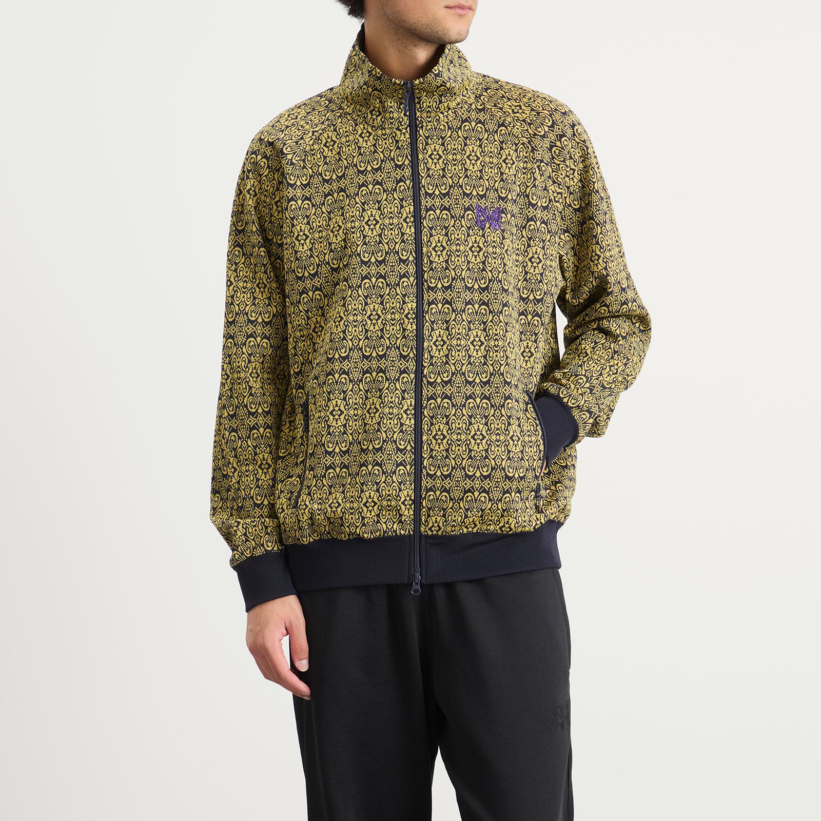 Needles Poly Jacquard Track Jacket in Green for Men | Lyst UK