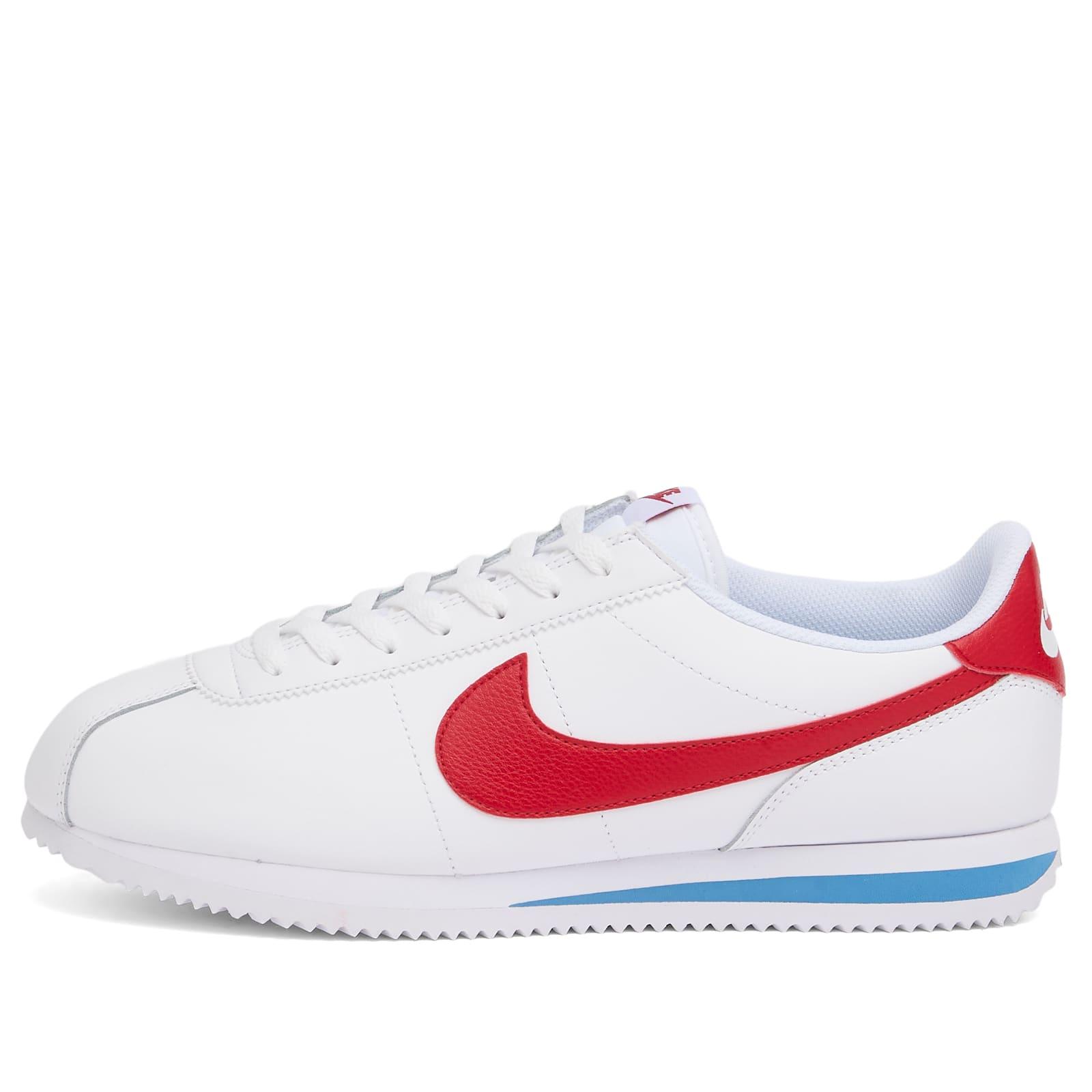 nike classic cortez trainers in retro leather