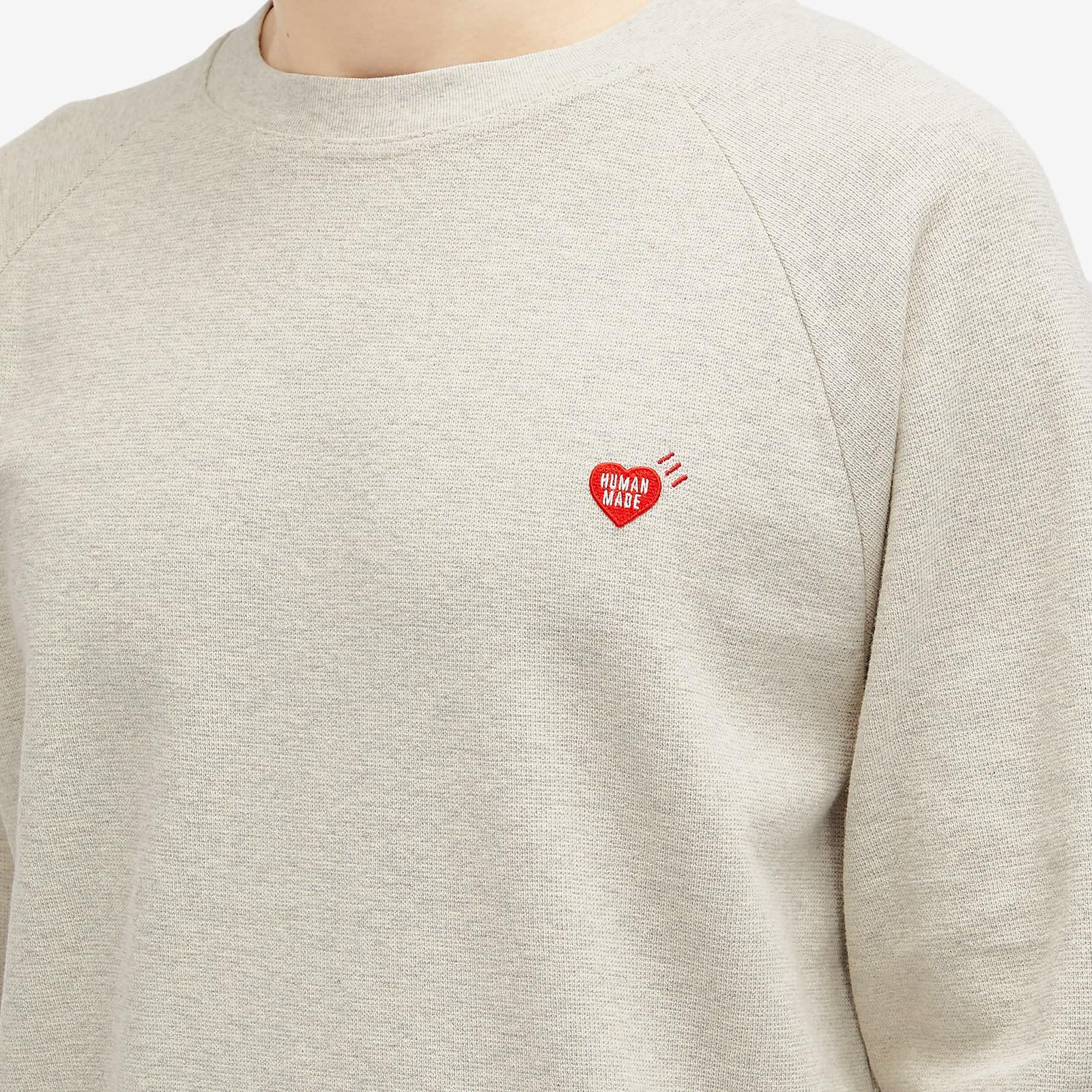Human Made Raglan Sleeve L/S T-Shirt in White for Men | Lyst