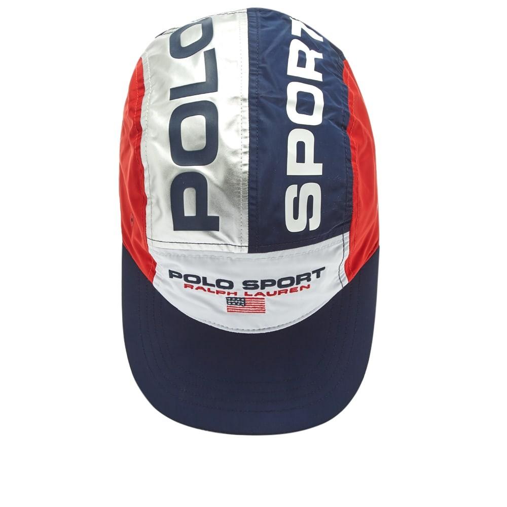 polo sport silver 5 panel cap