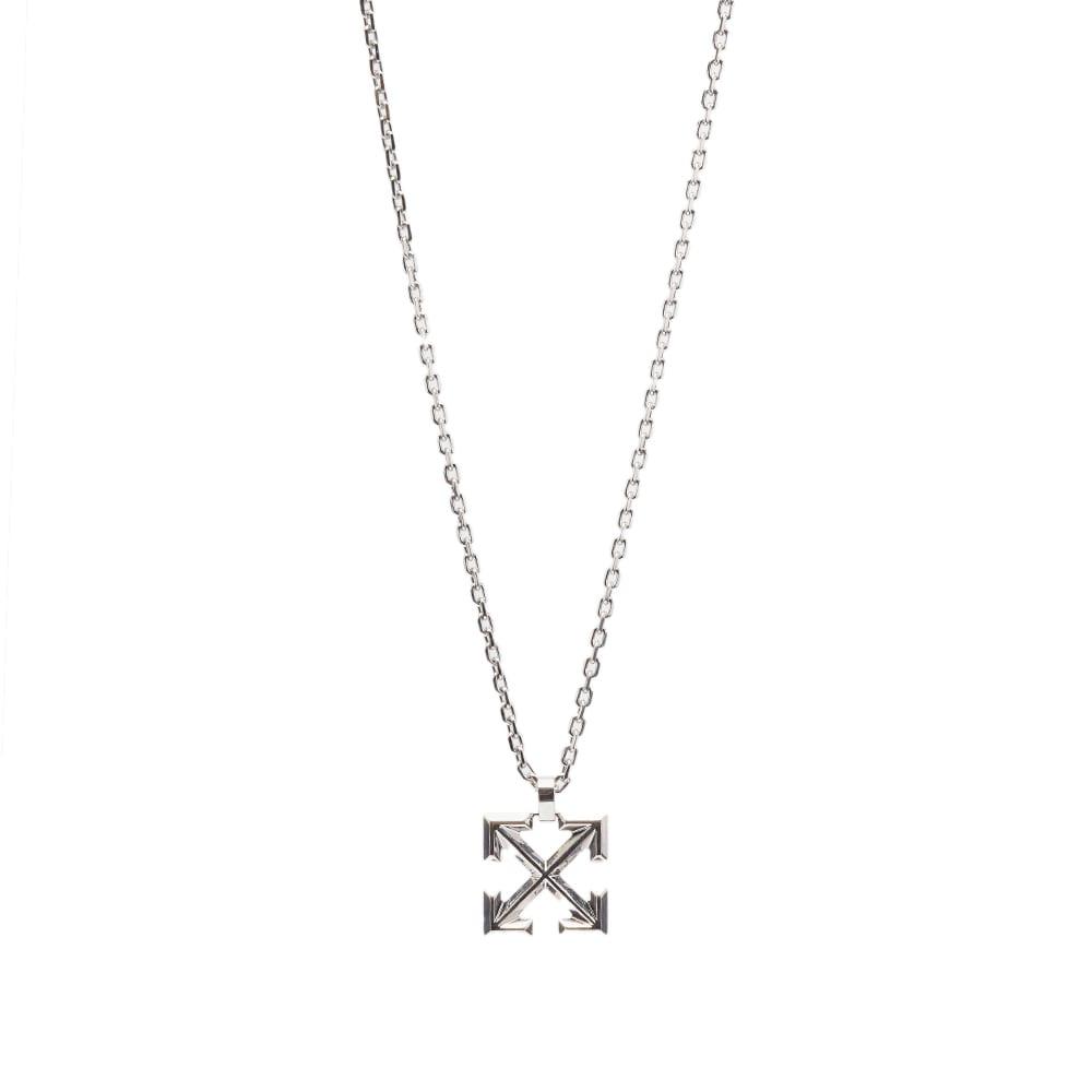 Off-White c/o Virgil Abloh Arrow Chain Necklace in Metallic for Men