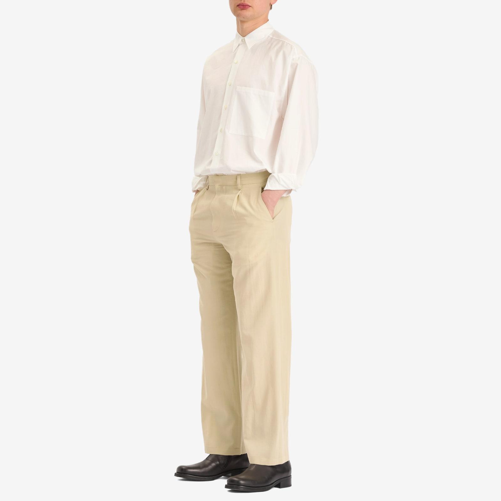 AURALEE Light Cotton Wool Viyella Slacks in Natural for Men | Lyst