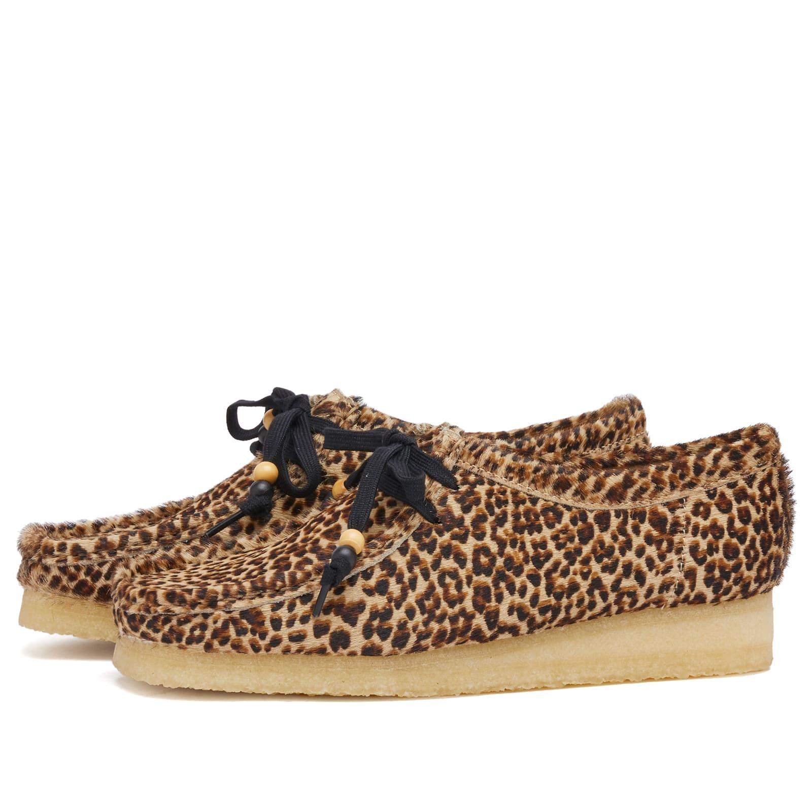Leopard wallabees sale