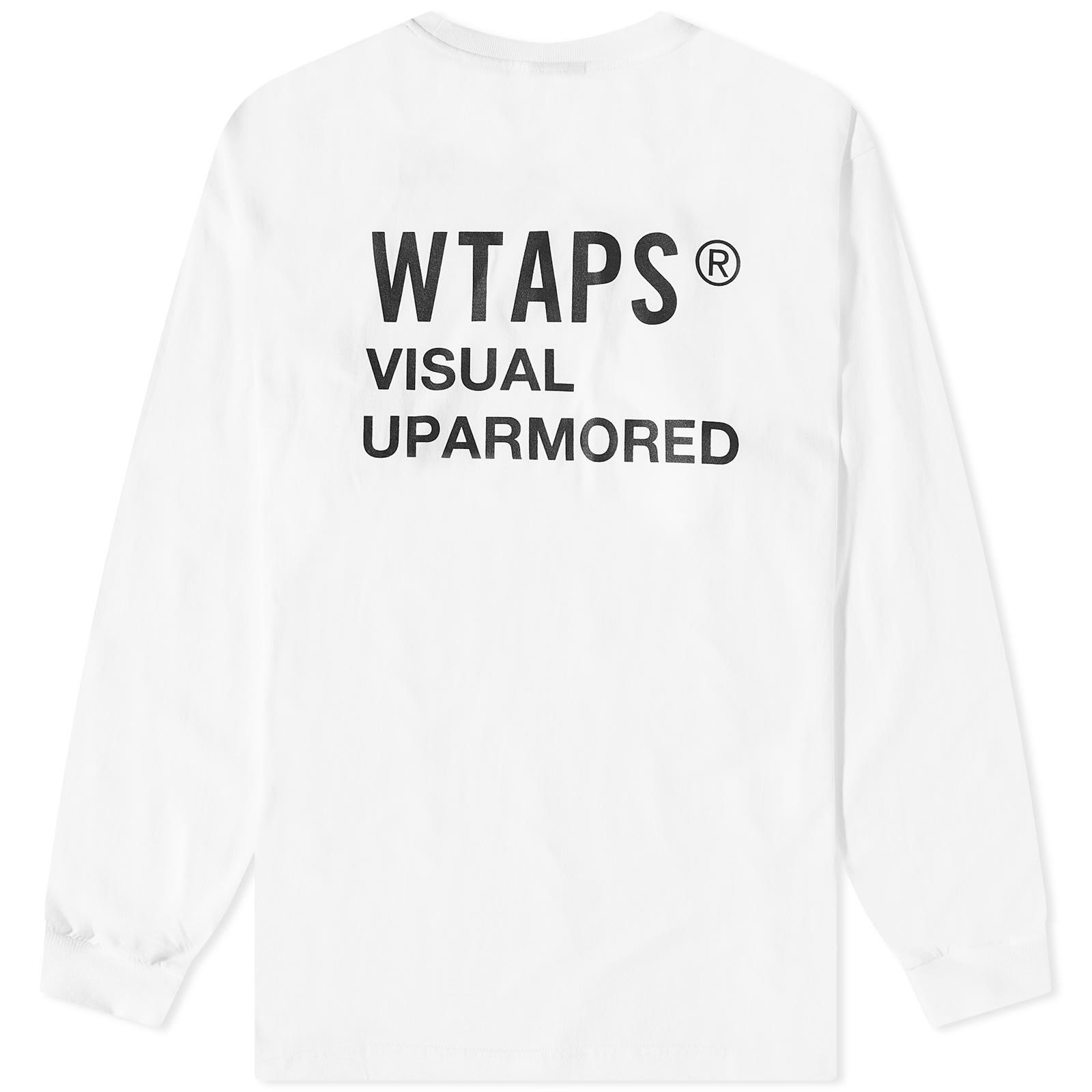 WTAPS Long Sleeve Visual Uparmored T-shirt in White for Men | Lyst