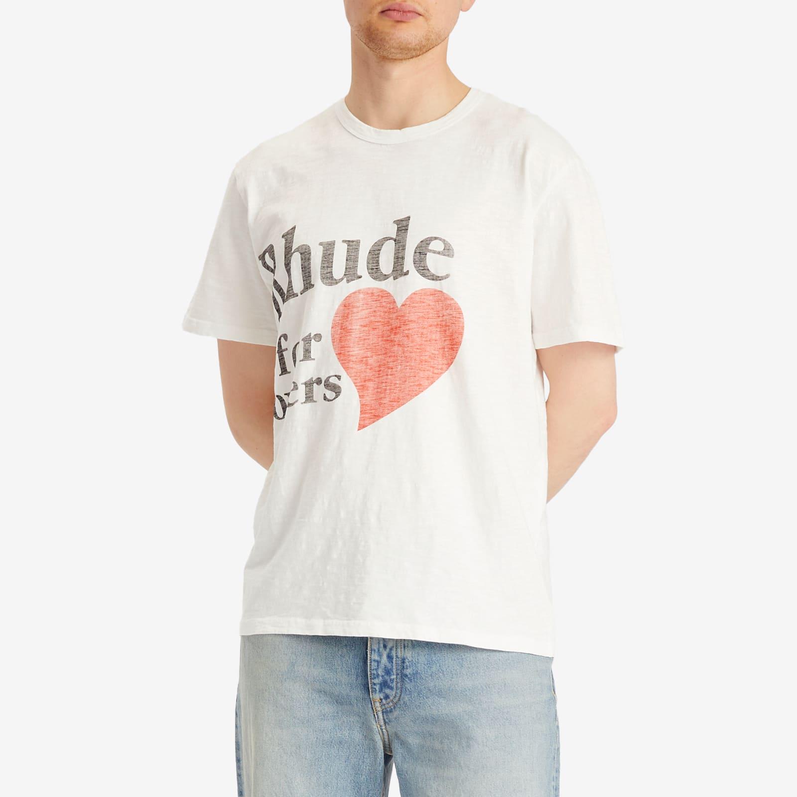 ☆夏におすすめ！☆ RHUDE LOVERS SHORT SLEEVE T-SHIRT Rhude Lovers Short Sleeve T-Shirt in White for Men | Lyst