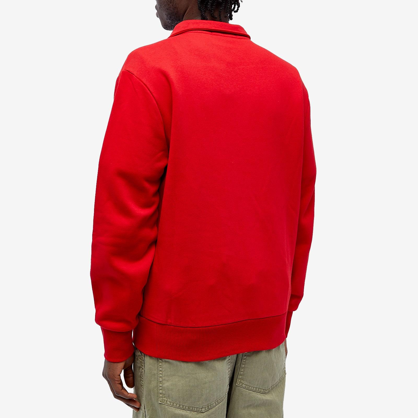 Polo Ralph Lauren Polo Sport Quarter Zip Sweat in Red for Men | Lyst