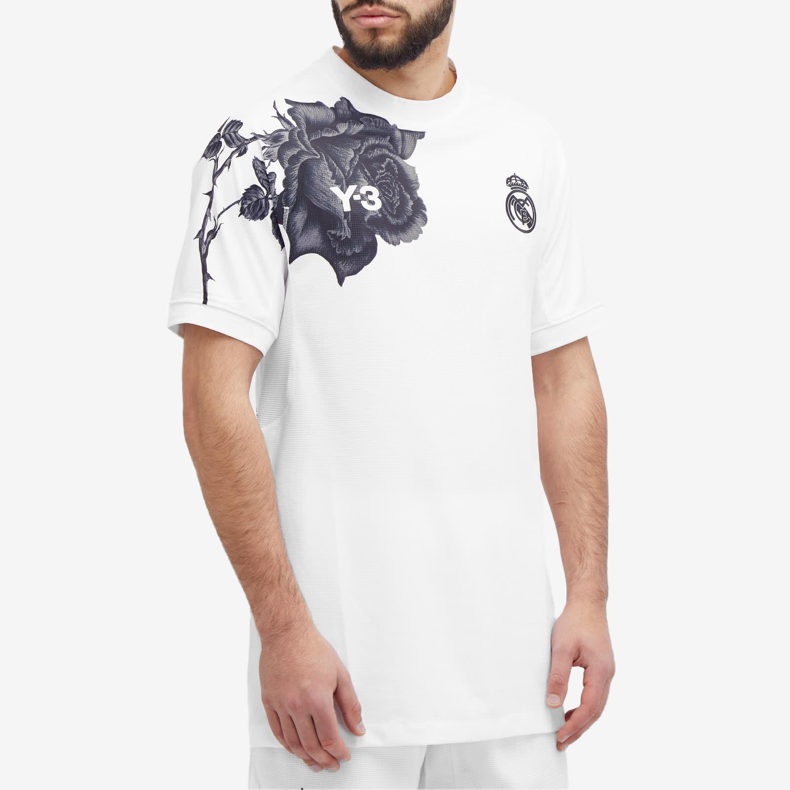 Y-3 X Real Madrid Pre-Match Jersey in White for Men | Lyst UK