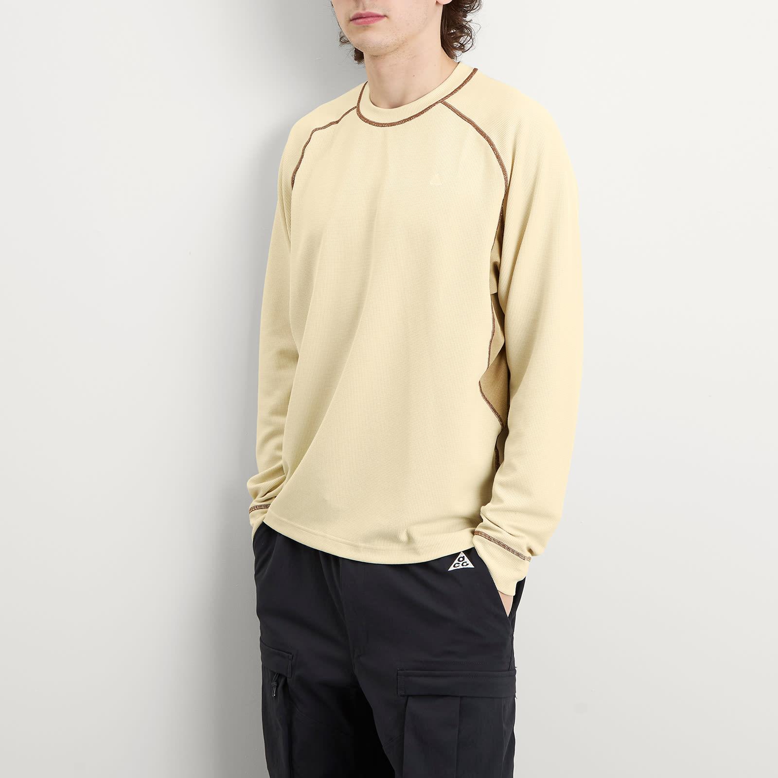 Nike Acg Wolf Long Sleeve Chinati Baselayer in Natural for Men | Lyst