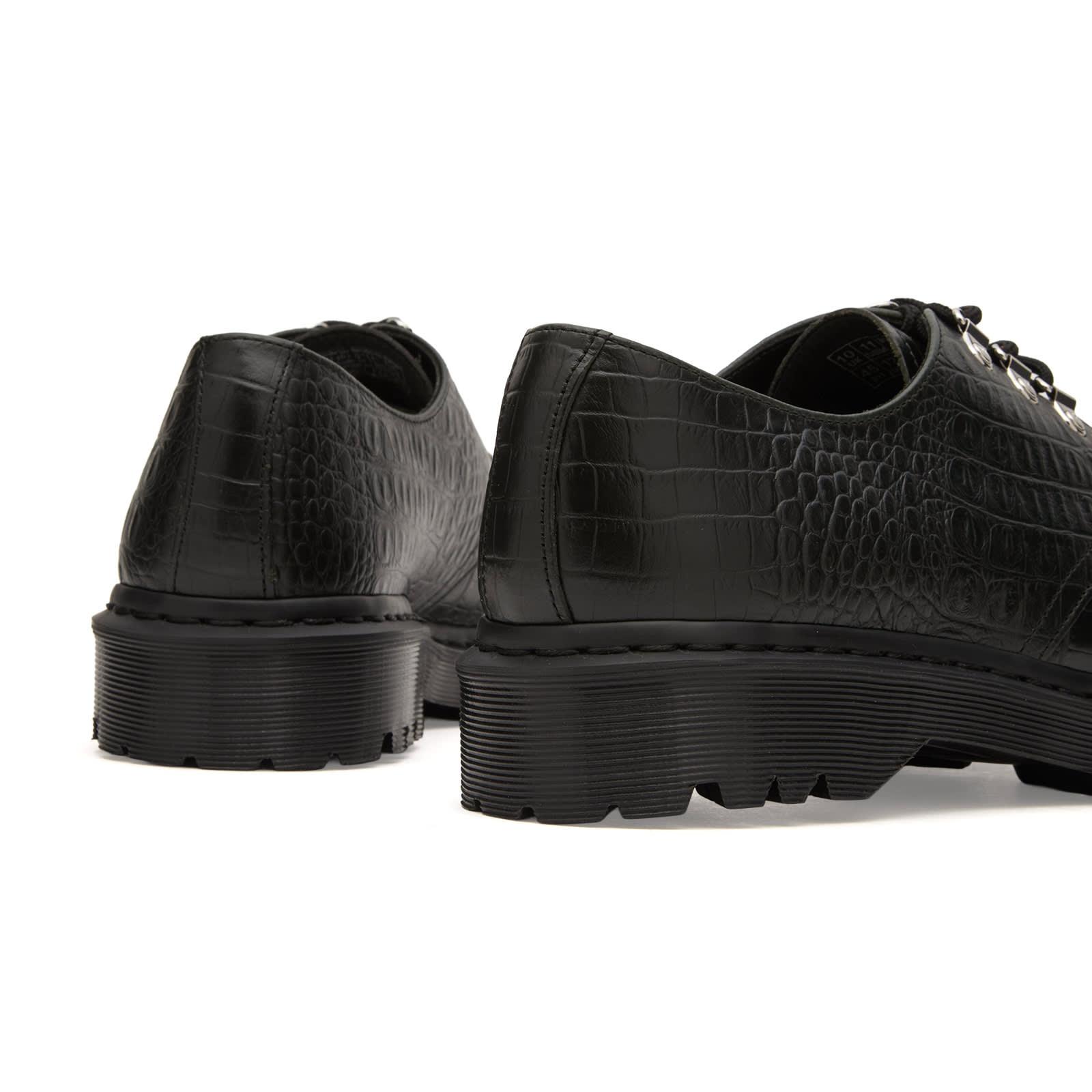 Dr. Martens 1461 Steel Toe 3 Eye Shoe in Black for Men | Lyst
