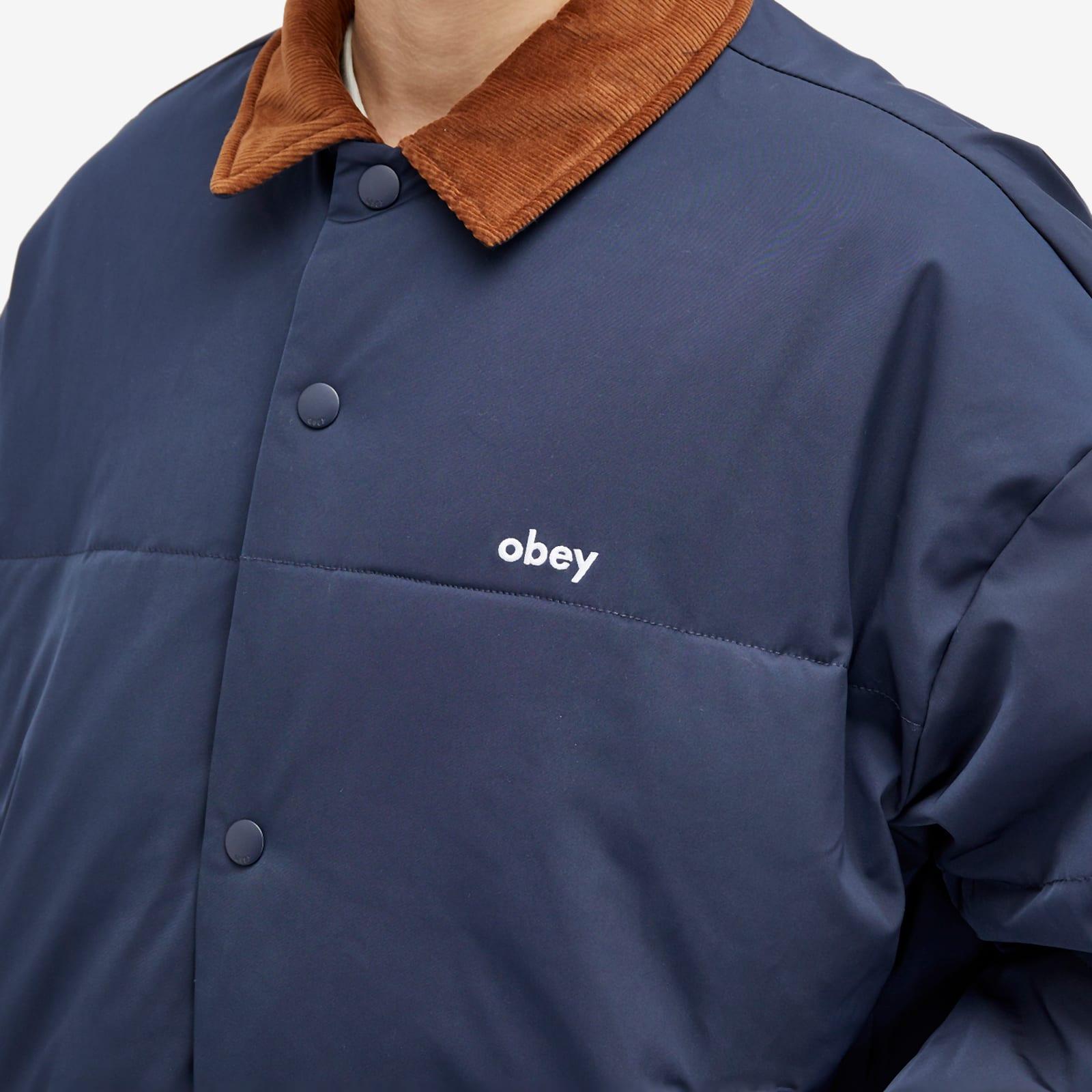 OBEY / オベイ WHISPERS JACKET ダークネイビー OBEY WHISPERS JACKET Dark Navy