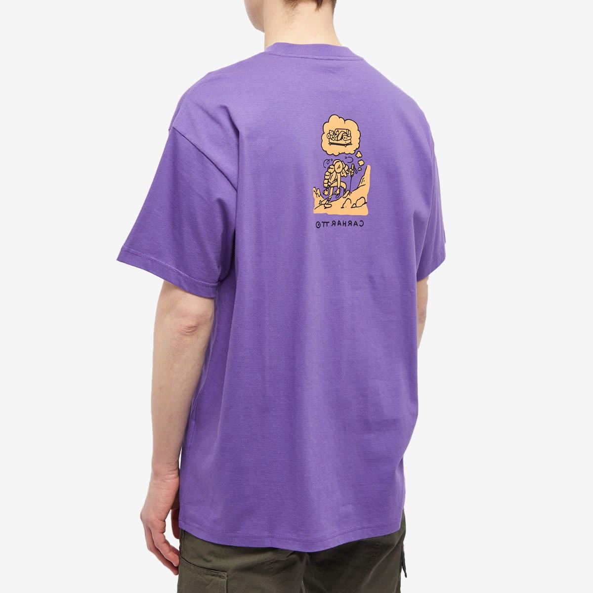 Carhartt WIP Other Side T-shirt in Purple for Men | Lyst