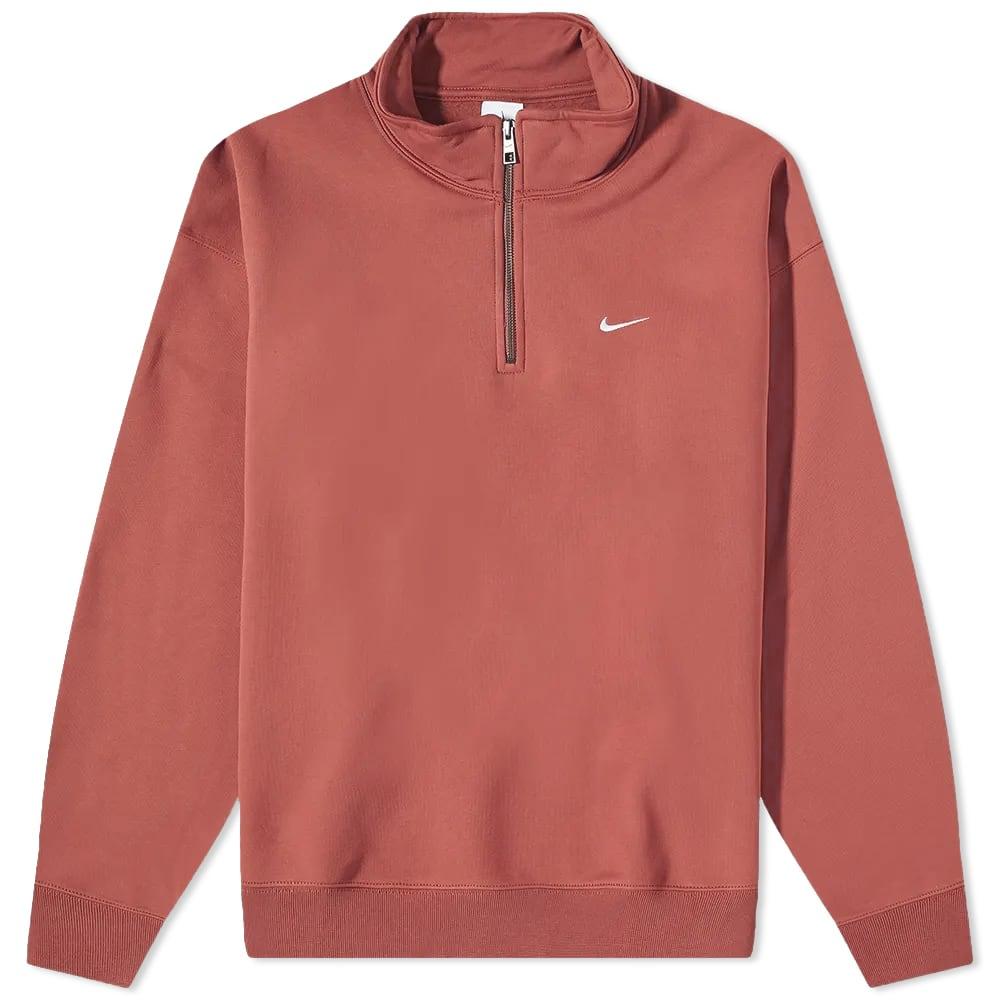 nike vintage quarter zip jumper