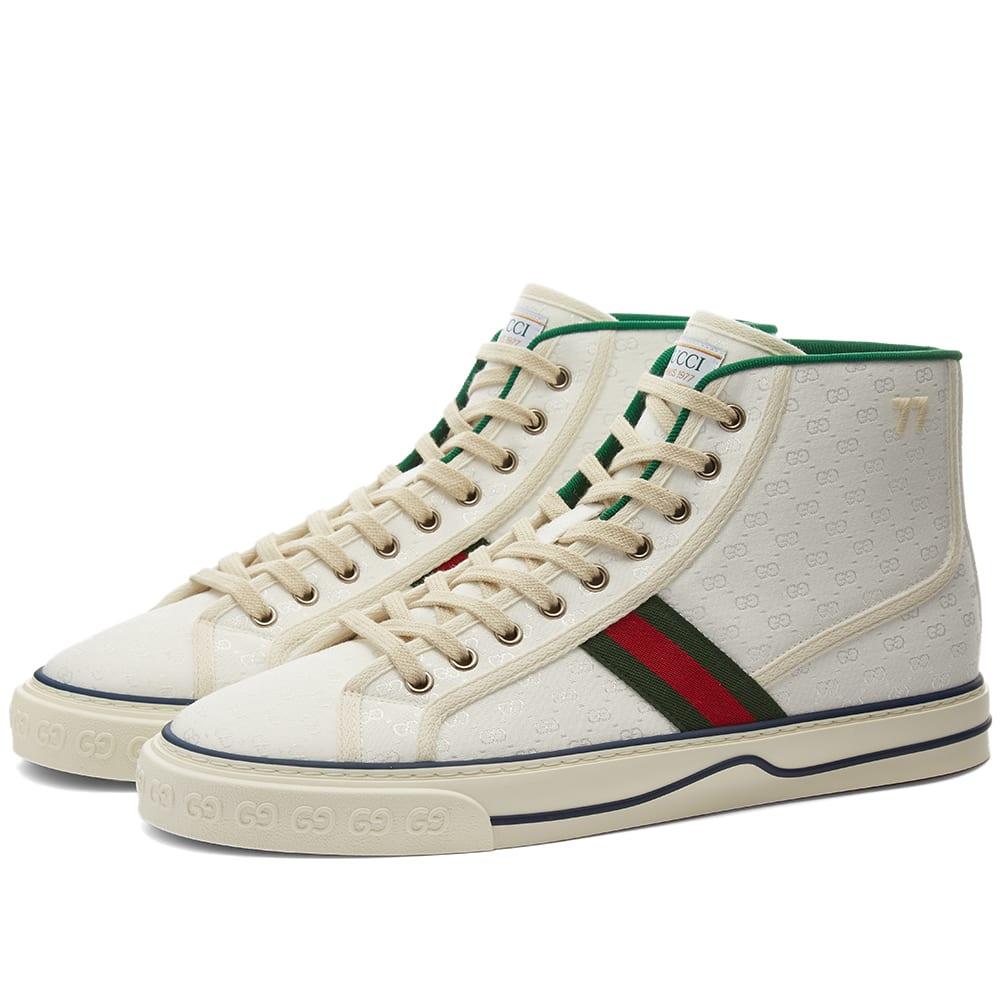 Gucci Tennis High 1977 Sneaker in White for Men Lyst