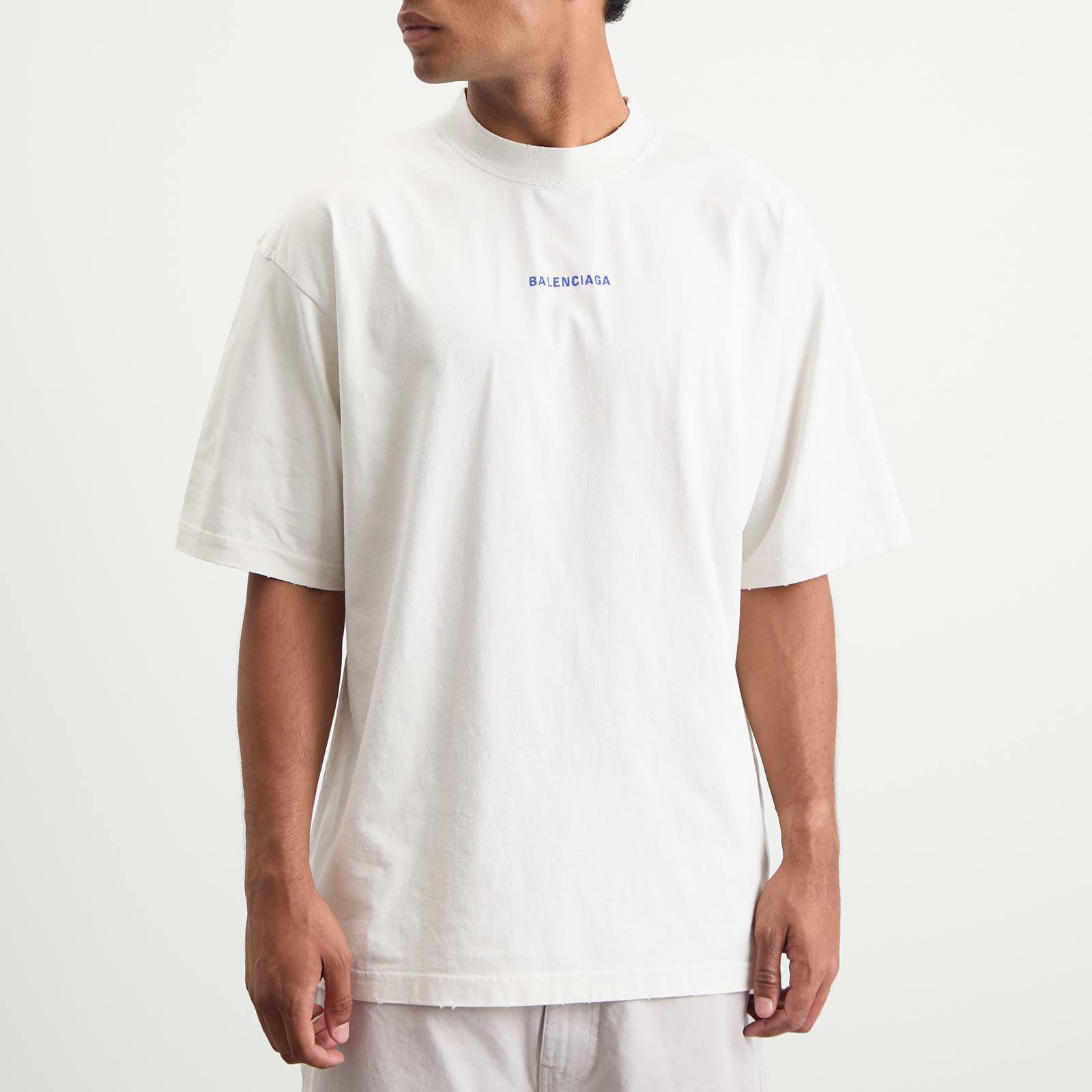 White Balenciaga T-shirts for Men | Lyst