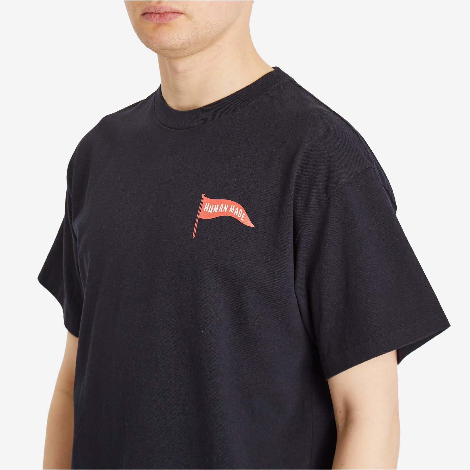 Human Made Polar Bear Flag T-Shirt in Black for Men | Lyst