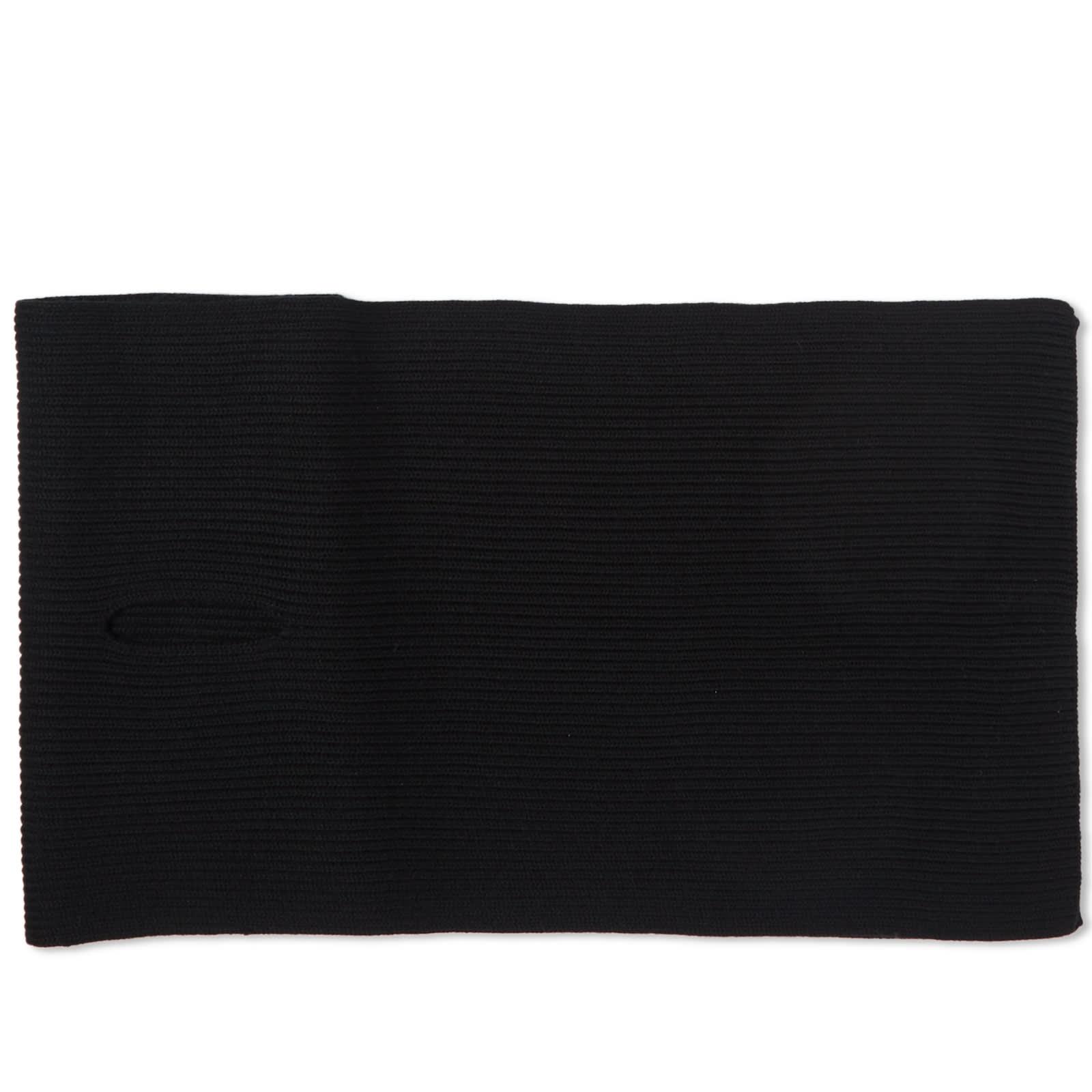 Studio Nicholson rigg Fisherman Rib Scarf in Black for Men | Lyst