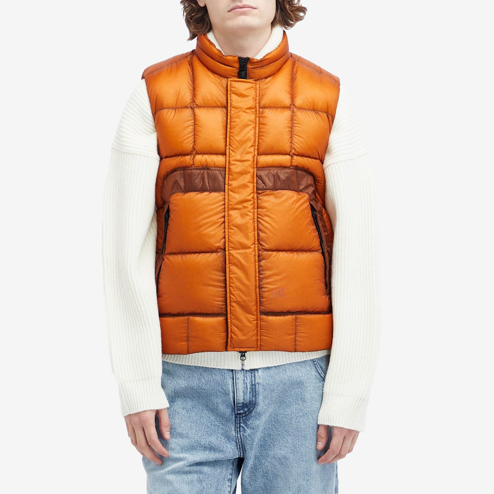 C.P. Company D.D Shell Down Vest in Orange for Men | Lyst