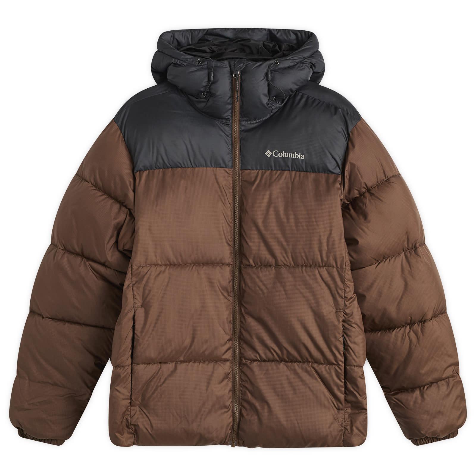 希少』Columbia hooded puffer jacket brown 希少カラー】Columbia