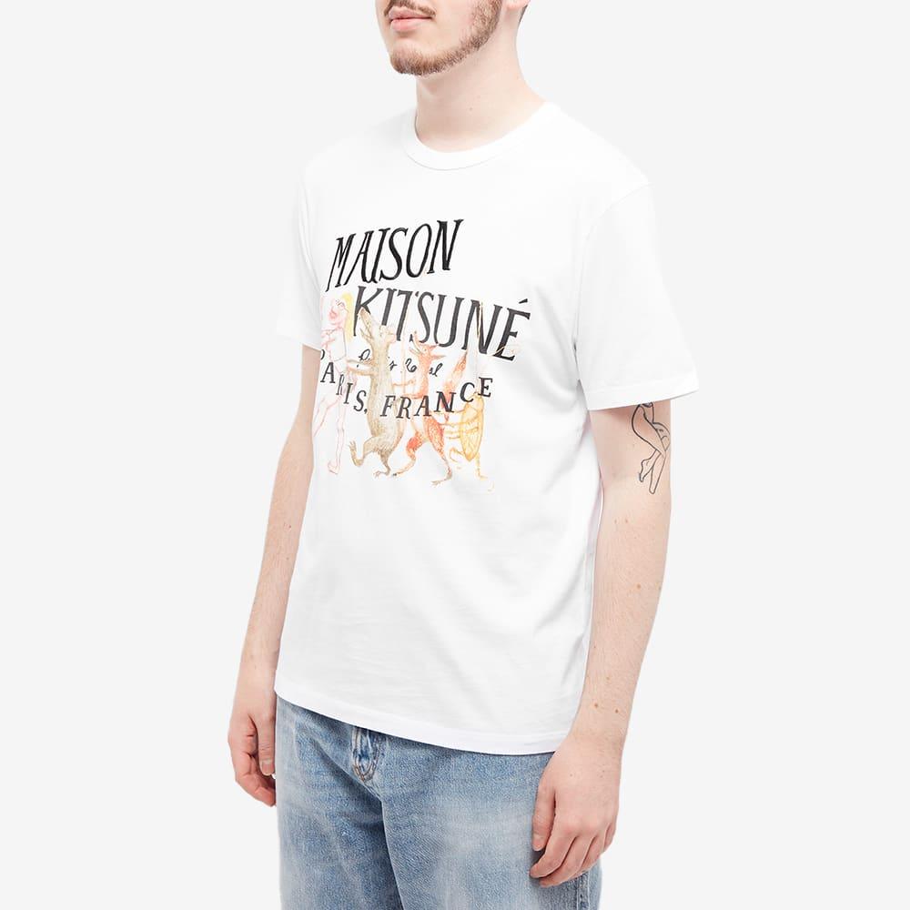 Maison Kitsuné X Olympia Le Tan Palais Royal Classic T-shirt in White for  Men | Lyst