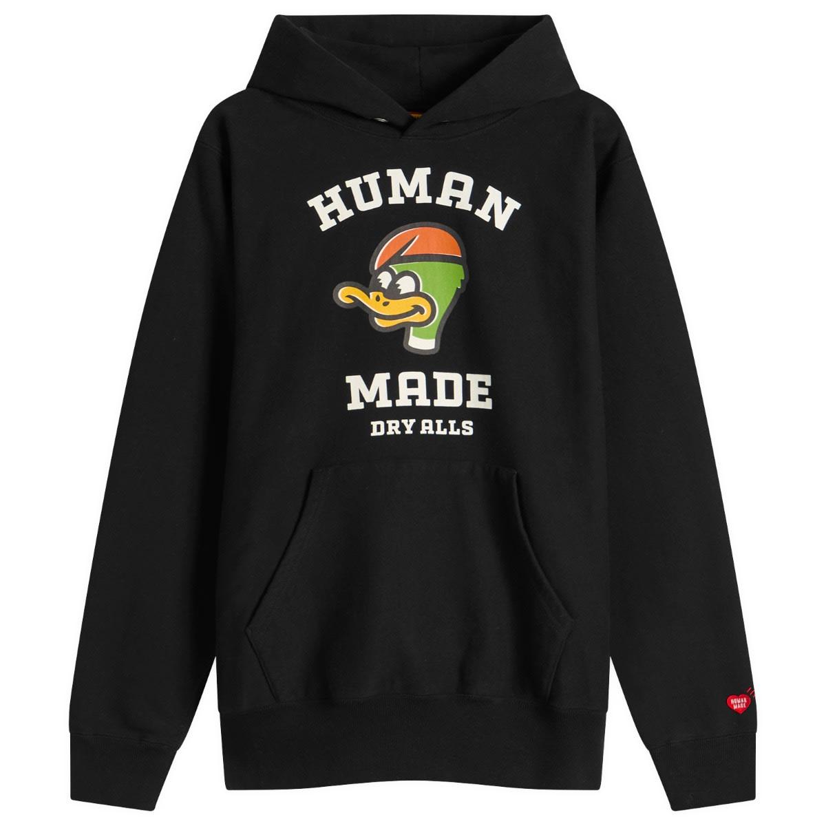 Human Made Duck Head Heavyweight Hoodie in Black for Men | Lyst UK