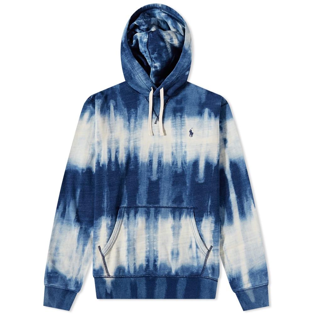 Polo Ralph Lauren Tie Dye Popover Hoodie in Blue for Men | Lyst